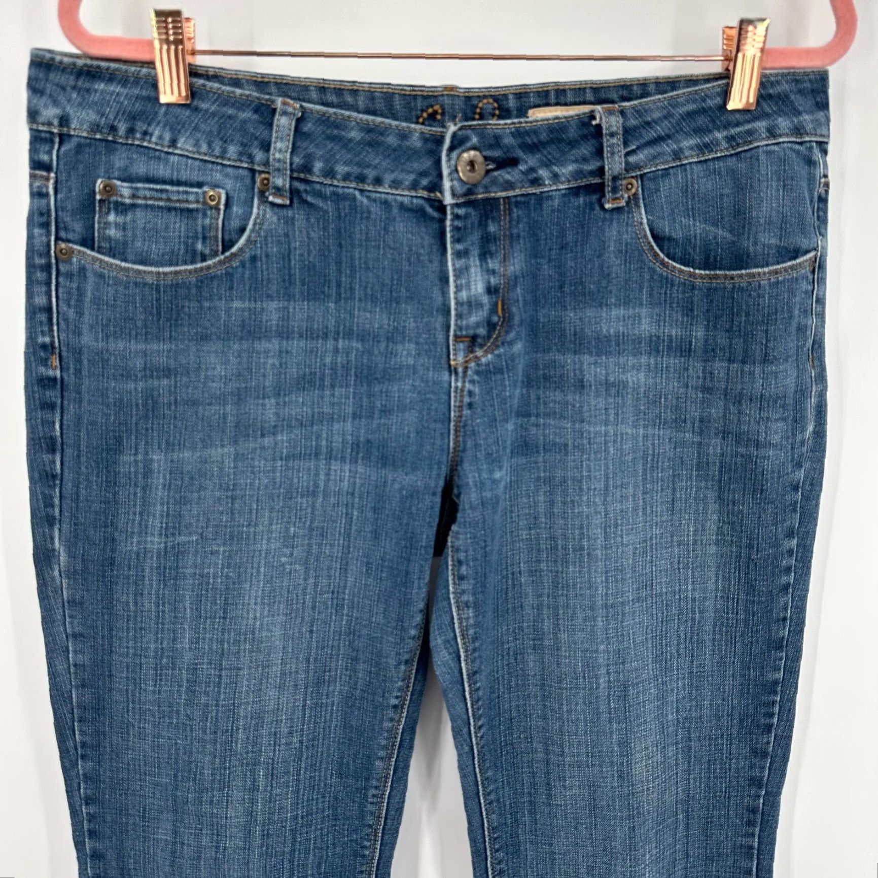 Vintage Chip & Pepper Jeans Women 13 Blue Denim Cotton Stretch Laguna Beach Bootcut Jeans Size 34" / US 12 / IT 48 - 6 Thumbnail