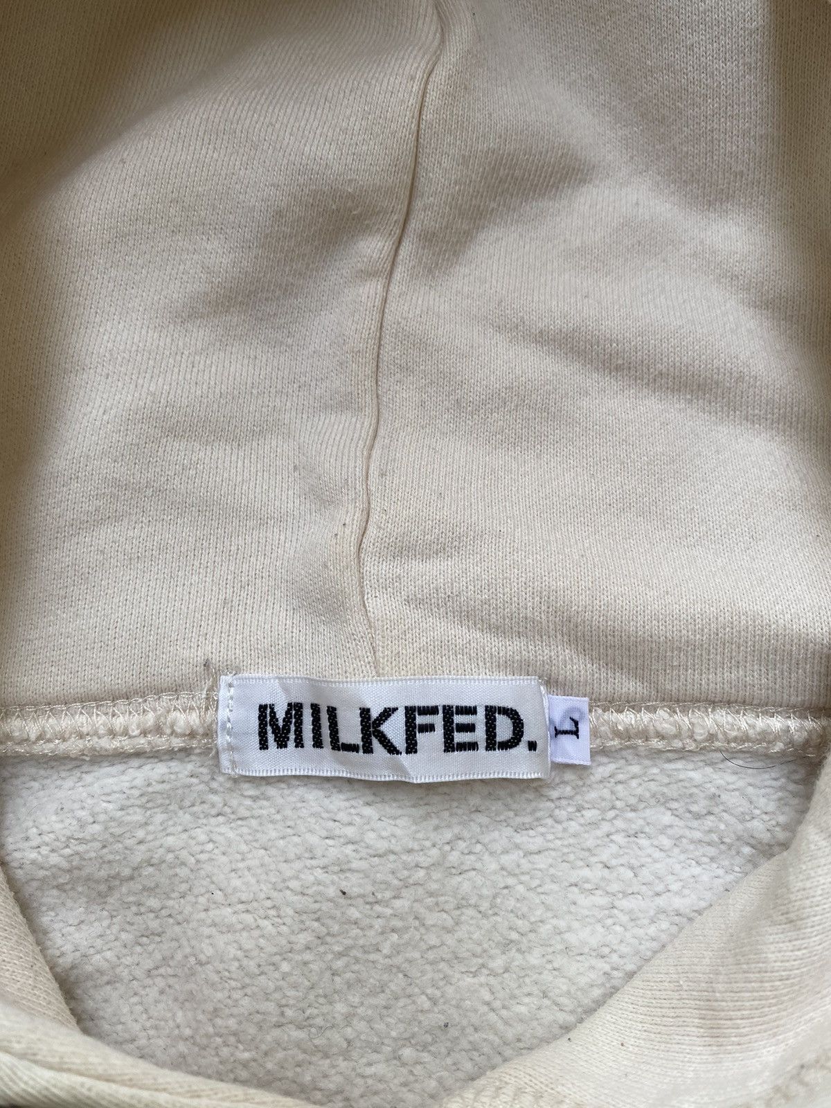 Japanese Brand Milkfed. Box Logo Pullover Hoodie Size US L / EU 52-54 / 3 - 4 Thumbnail