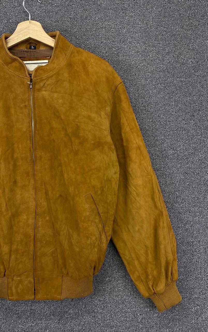 Japanese Brand Vintage Hi-Class Leather Wear Sheep Skin Leather Jacket Size US L / EU 52-54 / 3 - 3 Thumbnail
