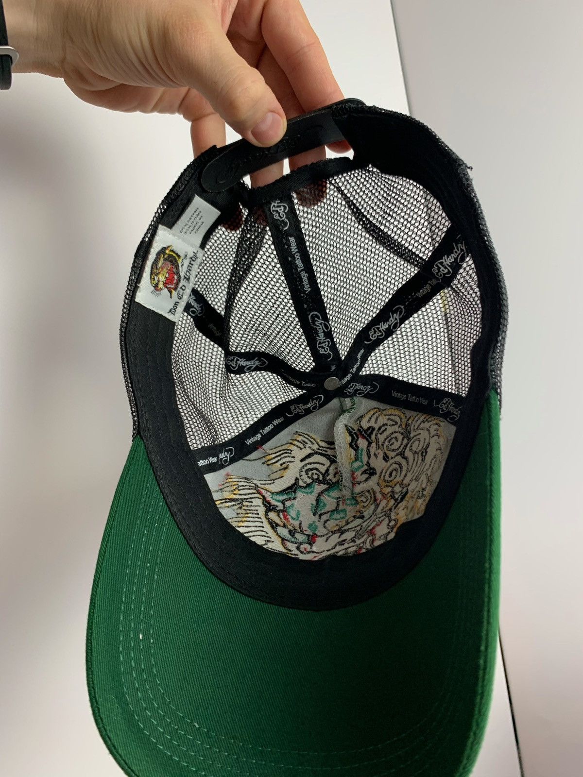 Christian Audigier × Ed Hardy Ed hardy big logo cap hat vintage Cristian audigier Size ONE SIZE - 6 Thumbnail