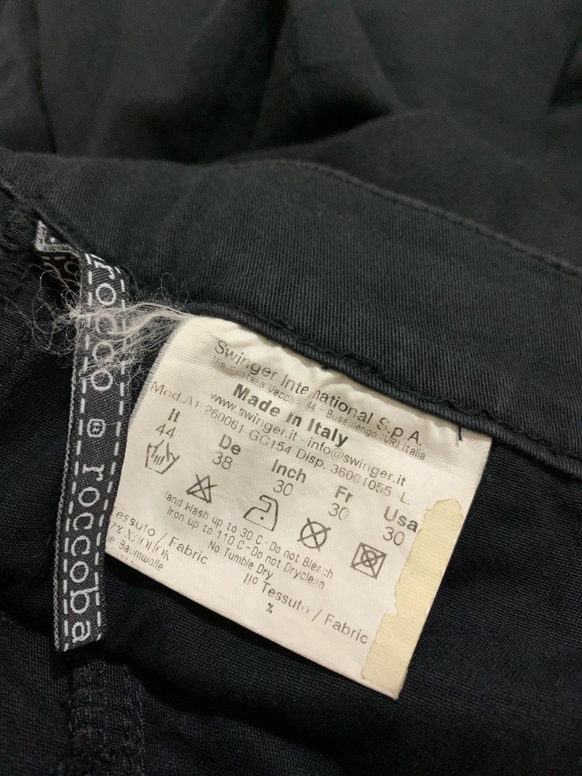 Other Roccobarocco black pants Made in italy Size US 28 / EU 44 - 14 Thumbnail
