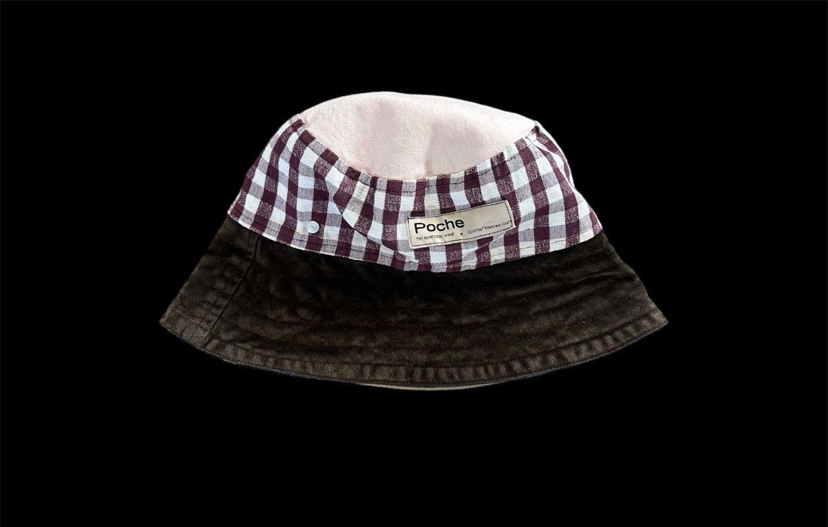 Japanese Brand poche studio saki bucket hat Size ONE SIZE - 4 Thumbnail