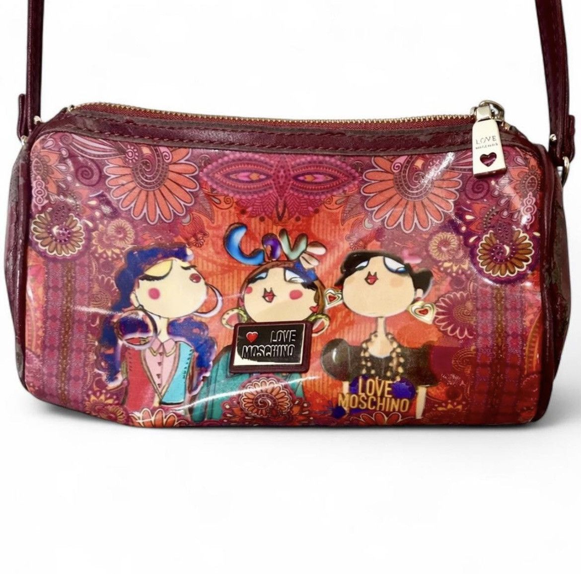 Moschino Moschino Red Graphic Shoulder/Crossbody Bag - Rare Y2K Piece Size ONE SIZE - 2 Thumbnail