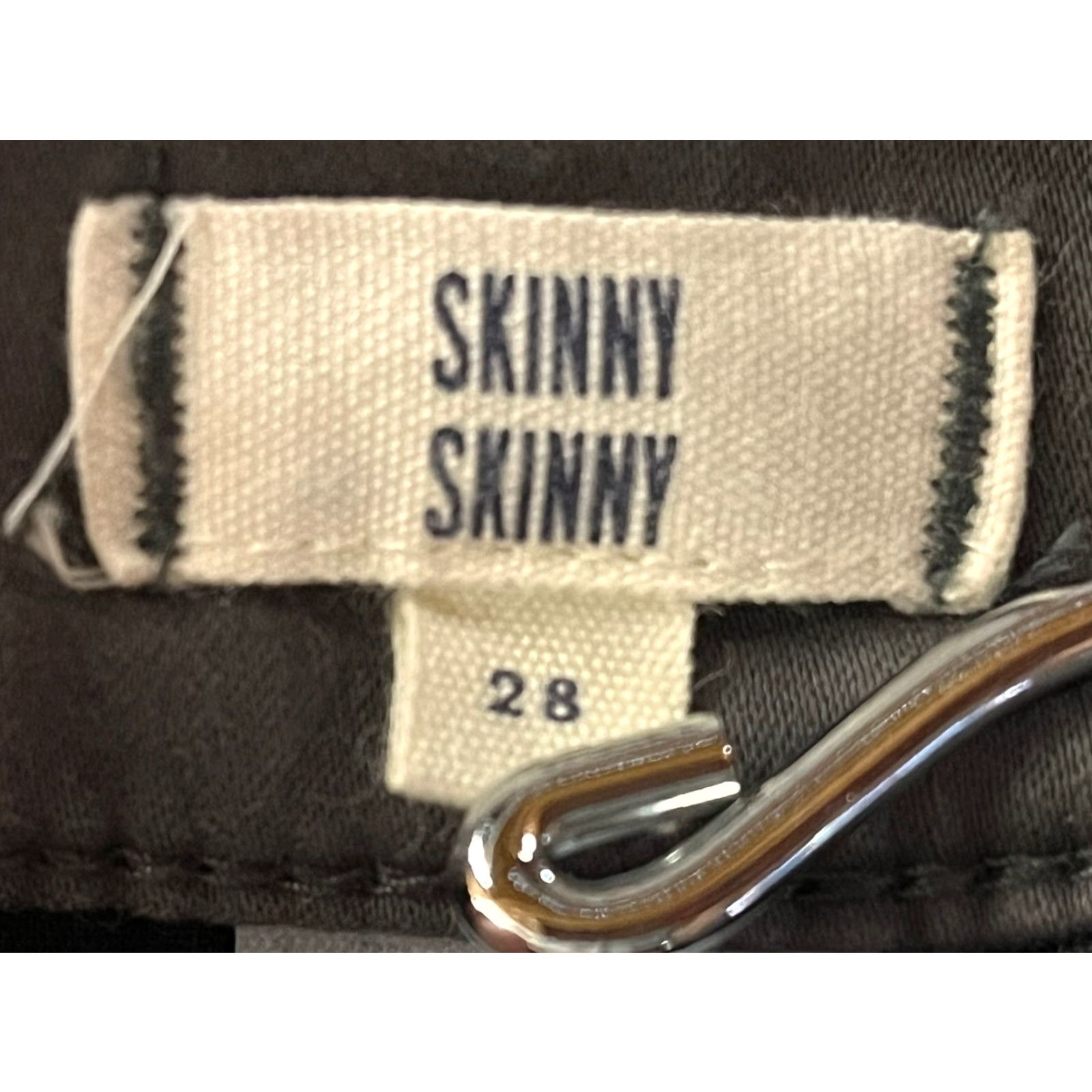 Madewell Madewell Skinny Pants Sz 28 Grey Stretch GUC Womens Skinny Size 28" / US 6 / IT 42 - 6 Thumbnail