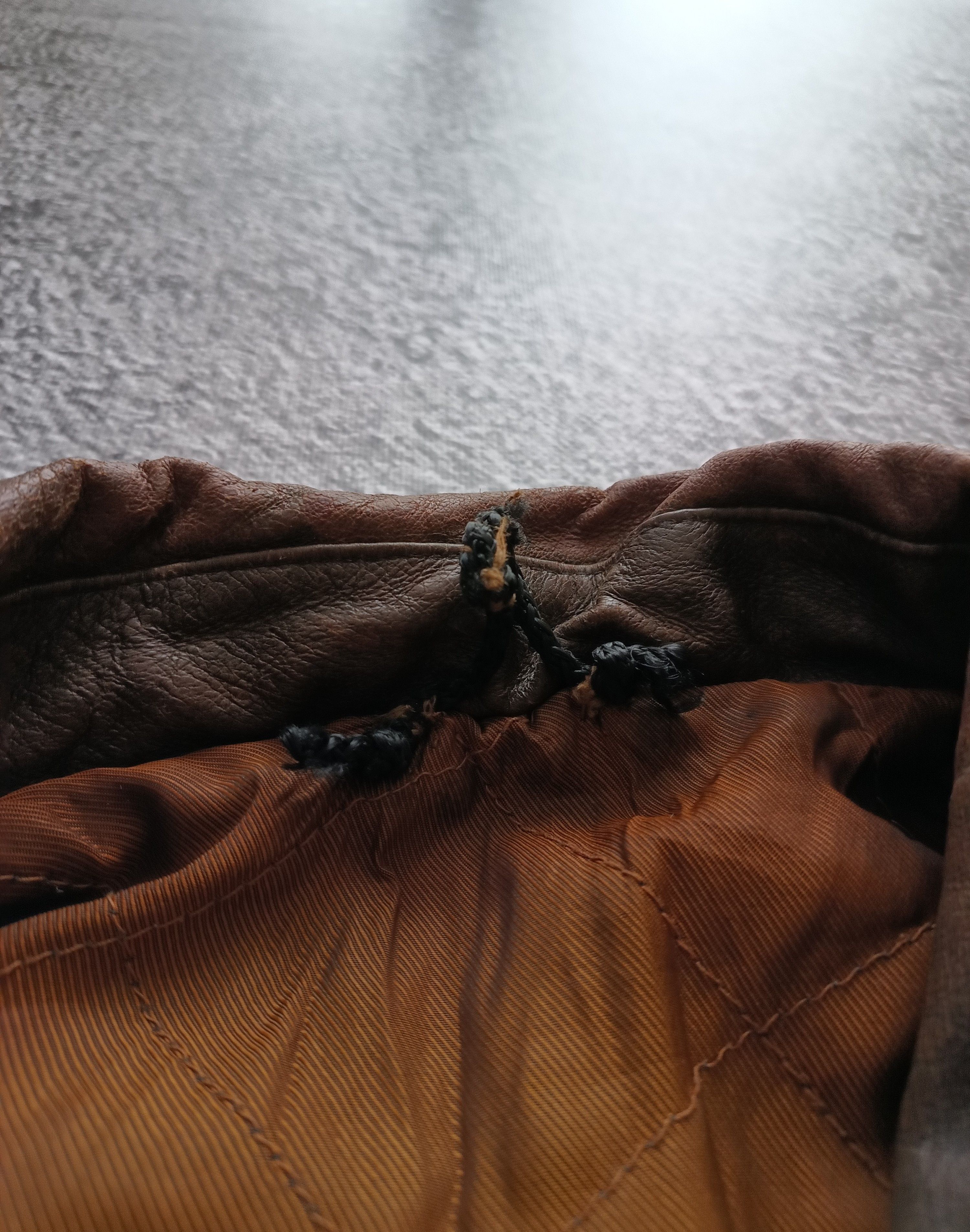 Vintage Vintage 90s Leather Jacket Premium Leather Acne Avirex Style Size US L / EU 52-54 / 3 - 8 Thumbnail