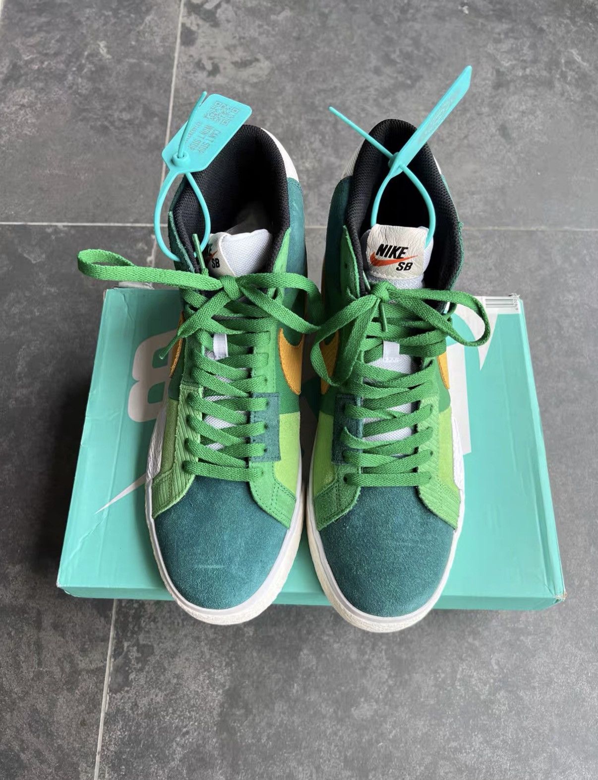 Nike Nike SB Blazer Mosaic Broken Swoosh J42 Size US 11 / EU 44 - 3 Thumbnail