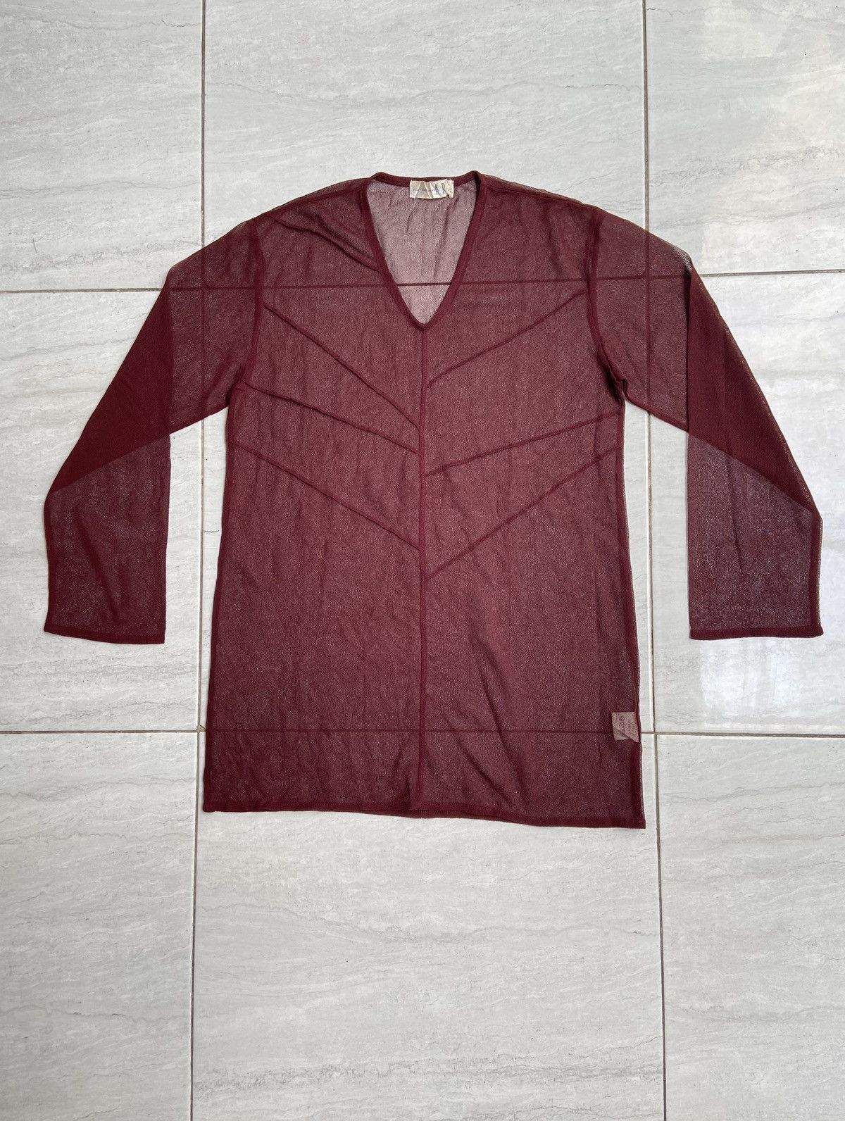 Designer × Japanese Brand Acid Rende Vous Mesh T-Shirt Size US XS / EU 42 / 0 - 6 Thumbnail