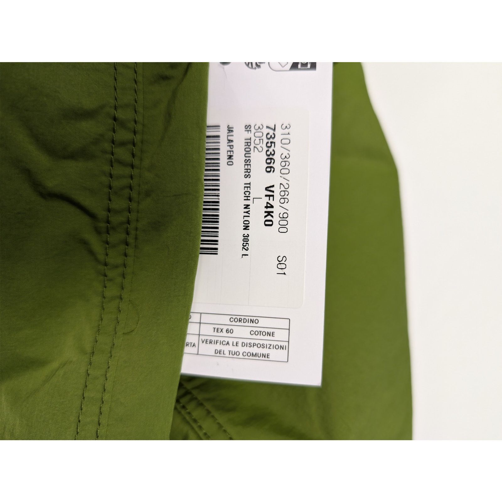 Bottega Veneta o1rshd1 Zipped Tech Nylon Trousers Pants in Jalapeno Size US 34 / EU 50 - 23 Thumbnail