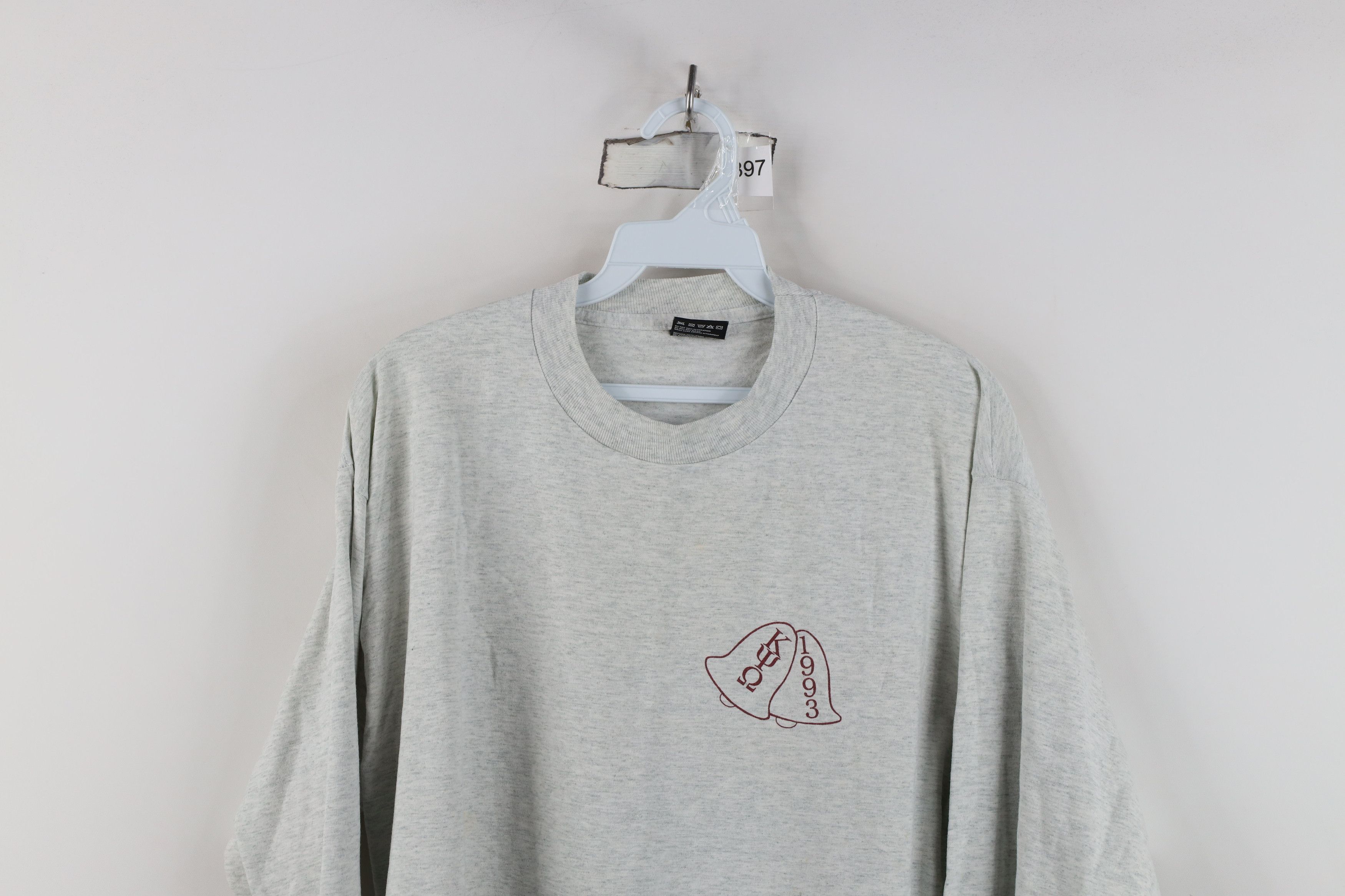 Vintage Vintage 90s Psi Omega Sorority Christmas Formal T-Shirt Size XL / US 12-14 / IT 48-50 - 2 Thumbnail