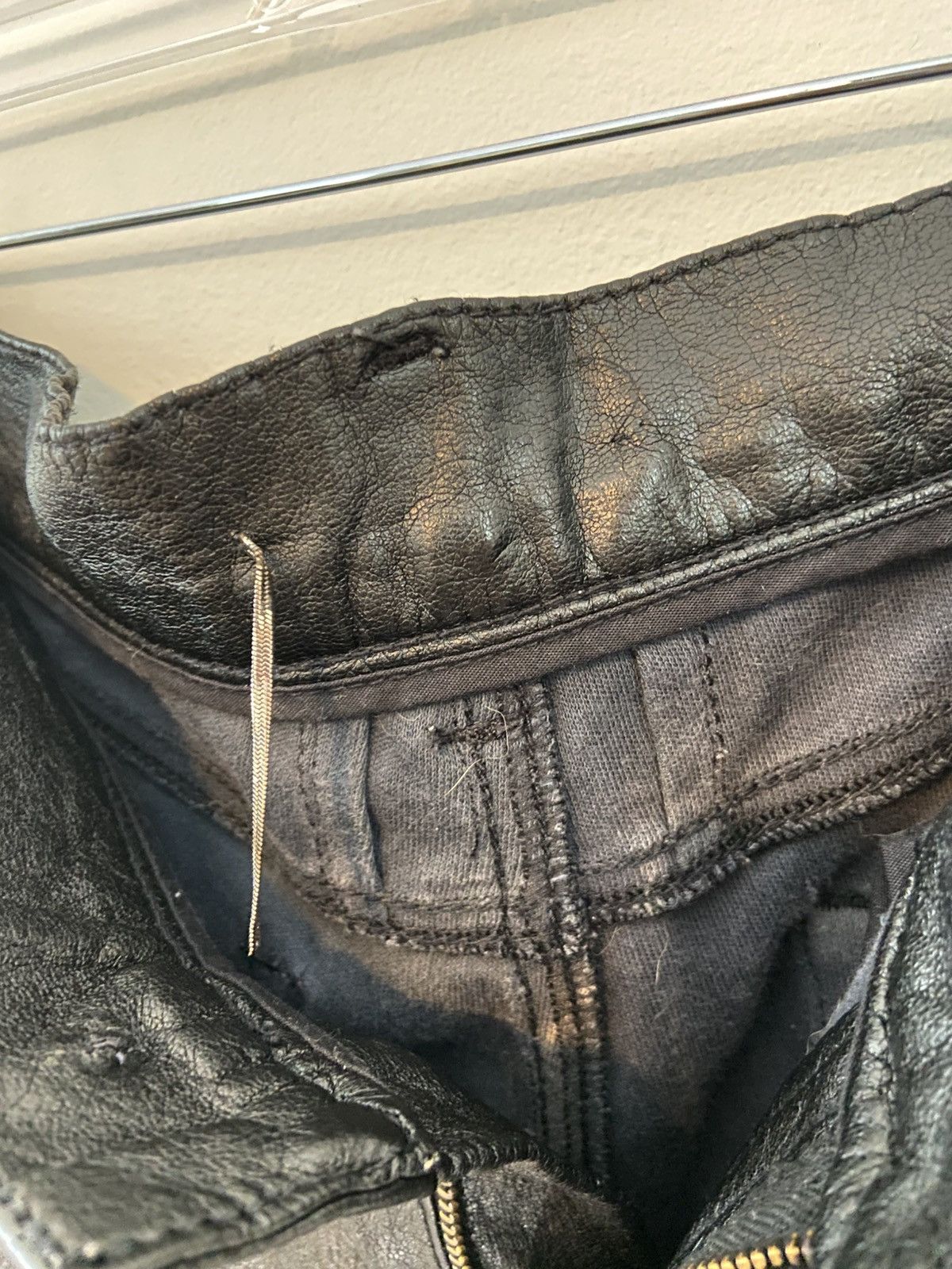 Saint Laurent Paris Saint Laurent polyurethane jeans Size US 29 - 5 Thumbnail