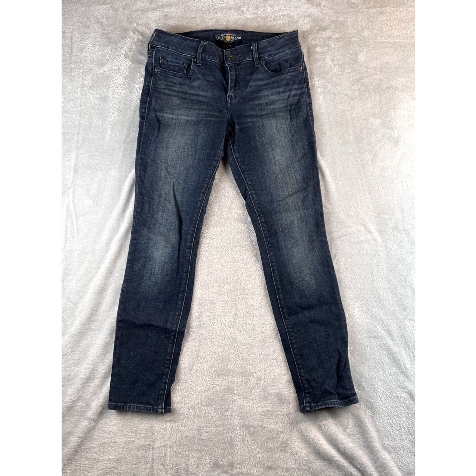 Lucky Brand Lucky Brand Lolita Skinny Jeans Medium Wash Stretch Women’s 4/27 Jeans Womens Skinny 90s Boho Vintage? No Size 27" / US 4 / IT 40 - 2 Thumbnail