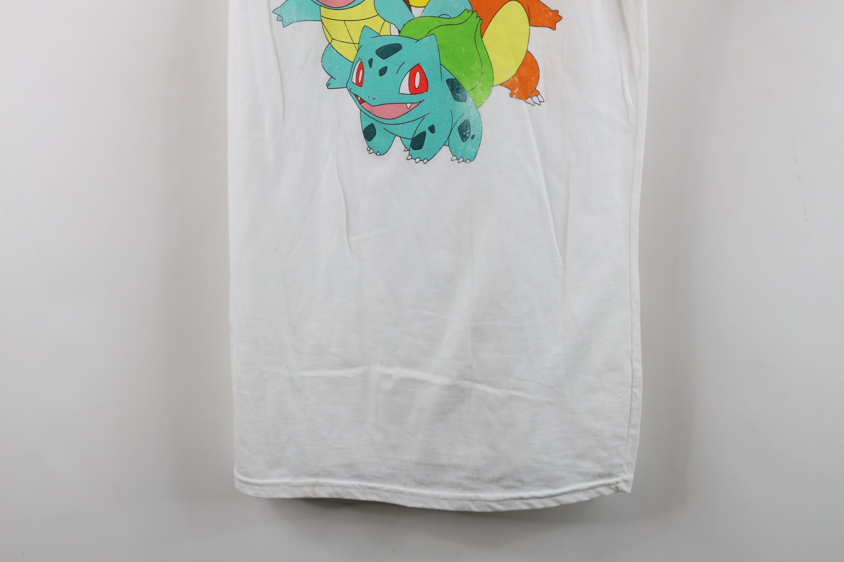 Vintage Retro Pokemon Pikachu Charmander Bulbasaur Squirtle T-Shirt Size M / US 6-8 / IT 42-44 - 3 Thumbnail