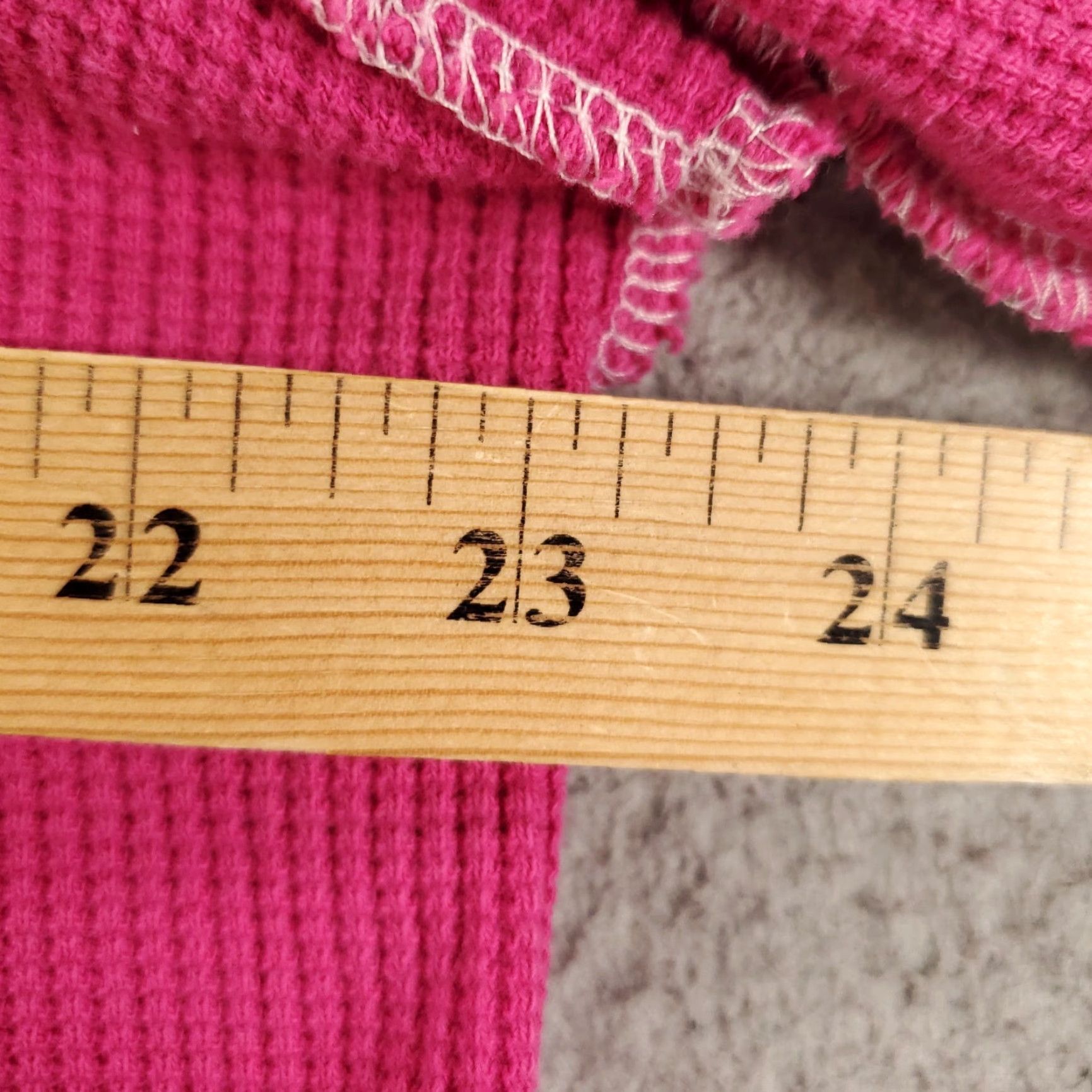 Quacker Factory Quaker Factory Holiday Christmas Tree Sweater Womens Large Waffle Knit Top Pink Size L / US 10 / IT 46 - 5 Thumbnail