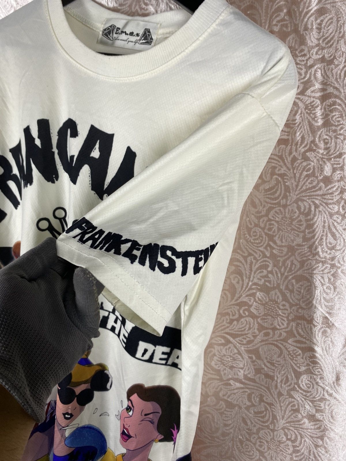 Vintage Vintage Y2K Cartoon Graphic Tee TRANCANINE E.MAX All Over Size US M / EU 48-50 / 2 - 7 Thumbnail