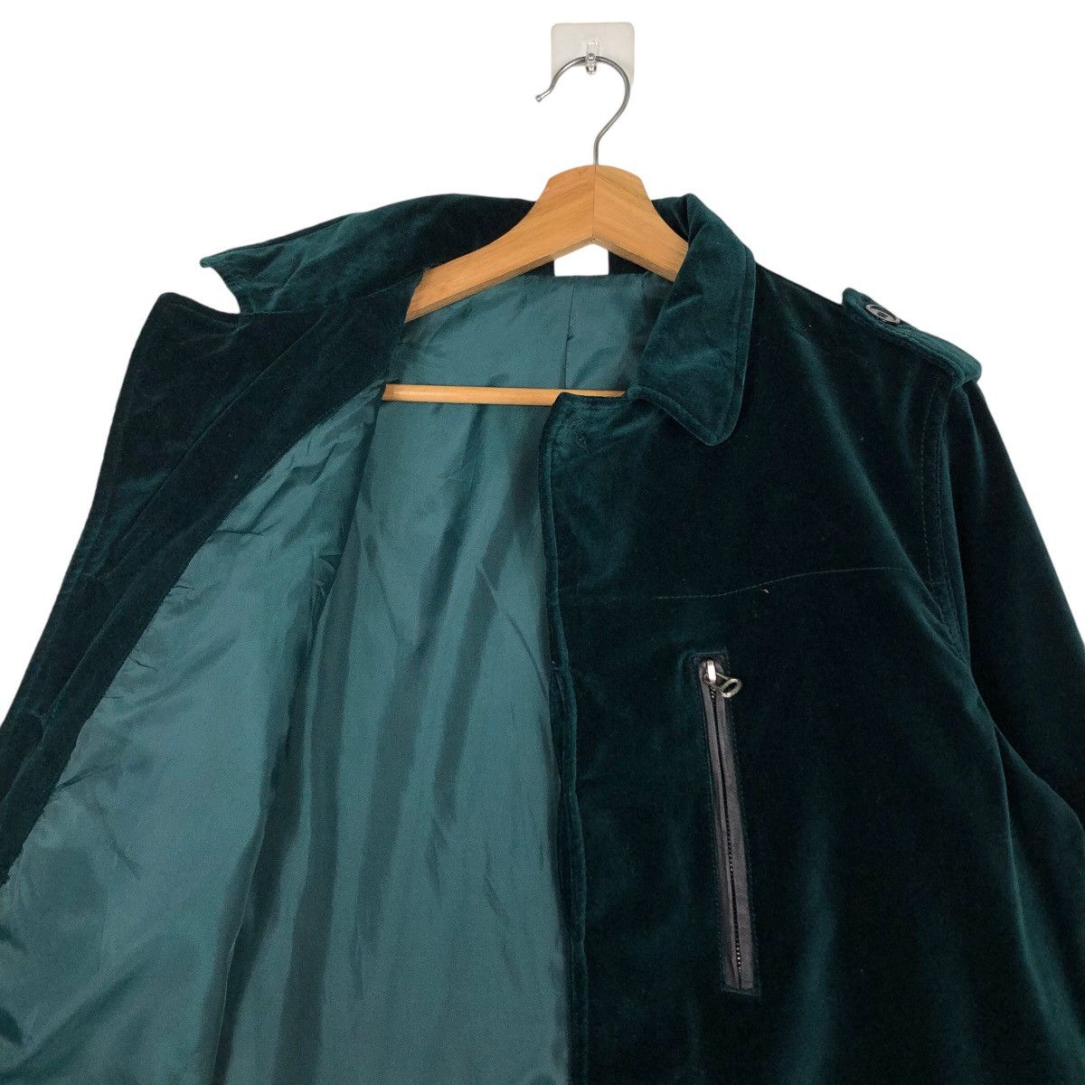 Issey Miyake 🔥Biker Jacket Velvet Rare Pocket Phono Japan Issey Miyake Size US M / EU 48-50 / 2 - 12 Thumbnail