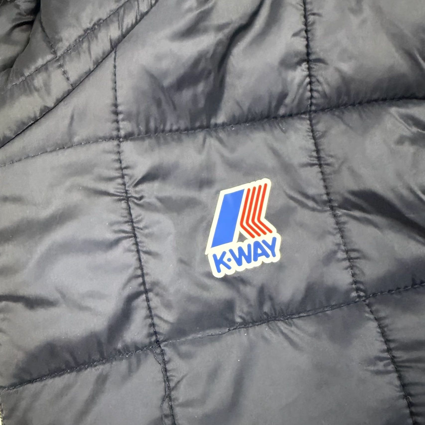 K-Way K-Way Jacket Womens S Blue White Reversible Parka Puffer Hooded Quilted Full Zip Jacket Women Parka S Blue White Reversible Quilted Hooded Full Zip Size S / US 4 / IT 40 - 5 Thumbnail