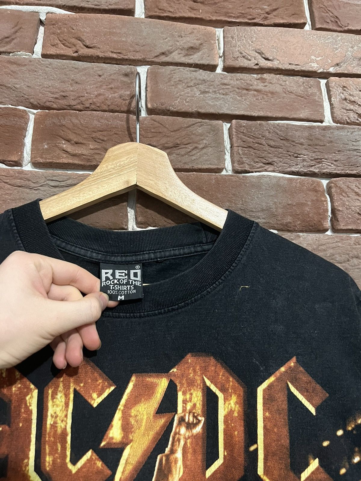 AC/DC Rare Vintage 2000 AC/DC Stiff Upper Lip Tour Rock Band Tee Size US M / EU 48-50 / 2 - 3 Thumbnail