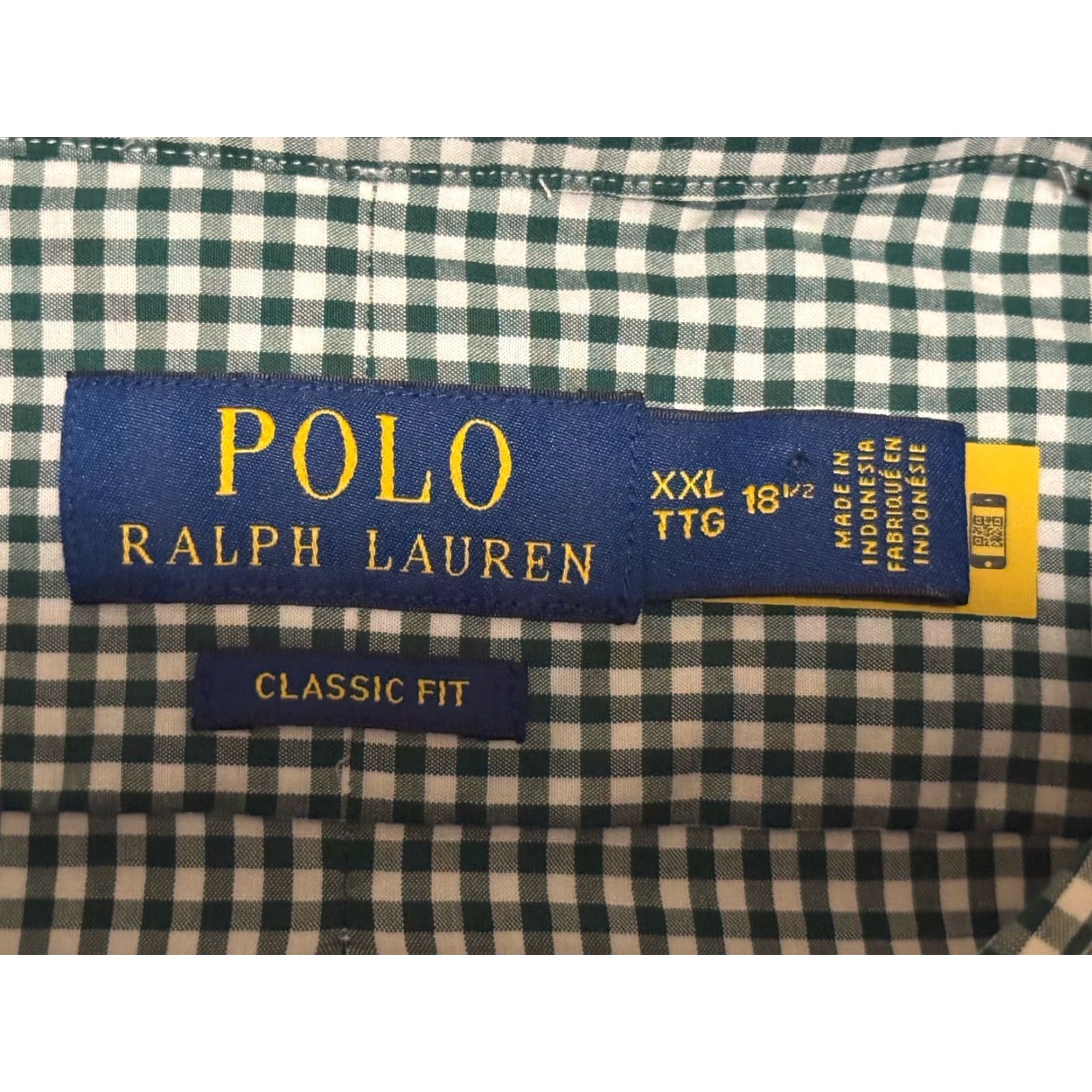 Polo Ralph Lauren Polo Ralph Lauren Classic Fit Plaid Button-Up Shirt XXL Multicolor Mens Size US XXL / EU 58 / 5 - 4 Thumbnail