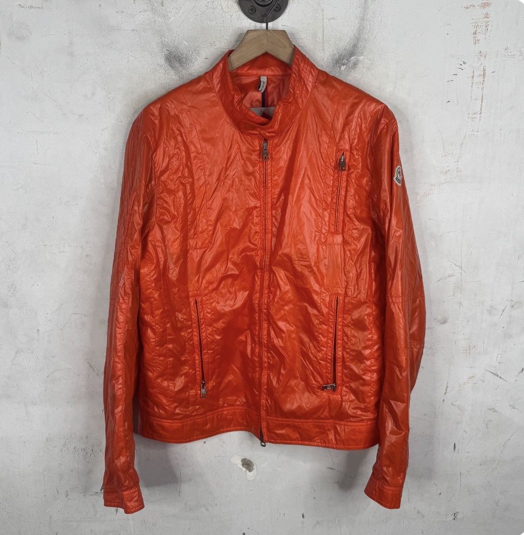 Moncler Moncler Orange Nylon Jacket Size US XL / EU 56 / 4 - 1 Thumbnail