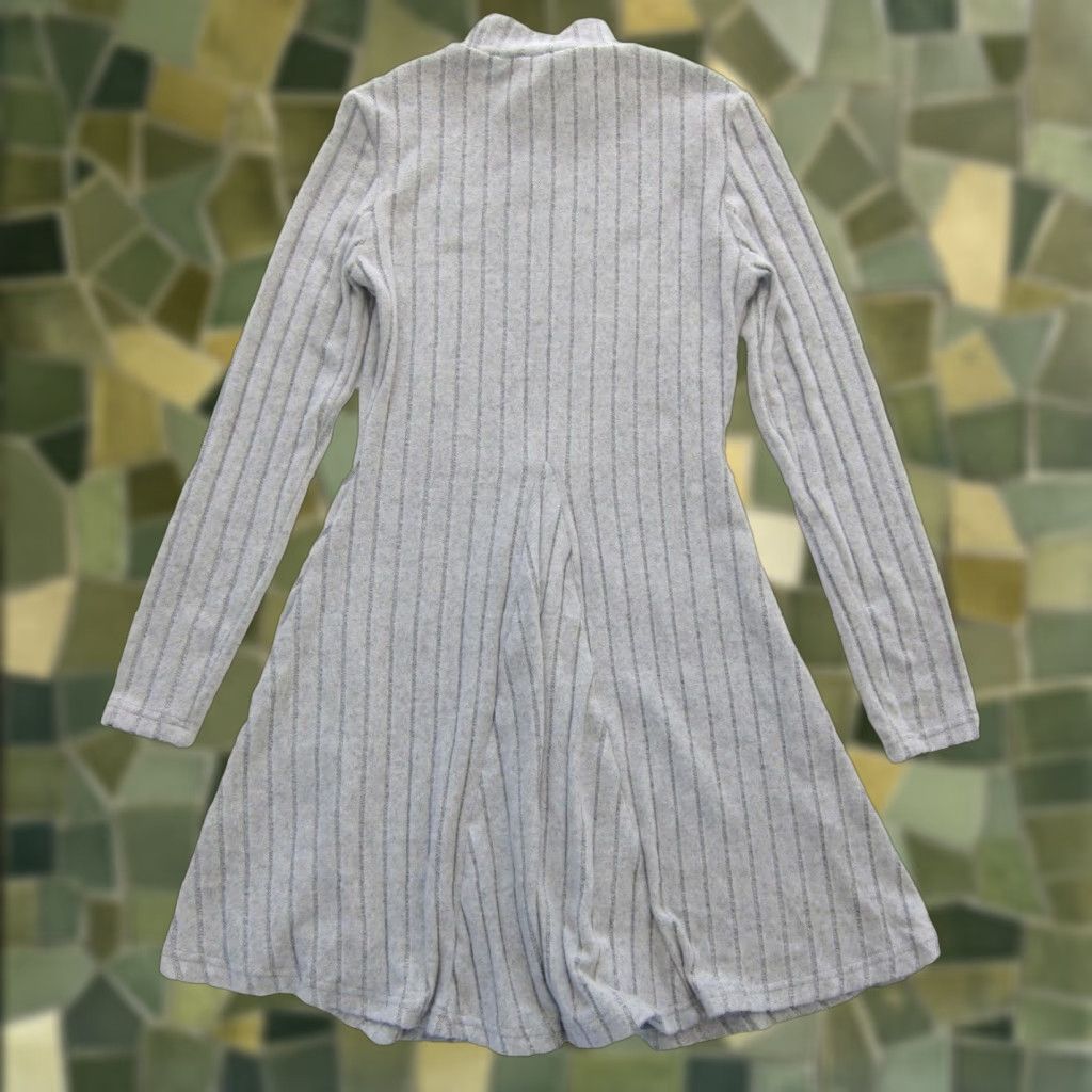 Shein NWT Shein Frenchy Soft Grey Ribbed Stretch Fleece Mock Neck Long Sleeve Dress M Size M / US 6-8 / IT 42-44 - 1 Thumbnail