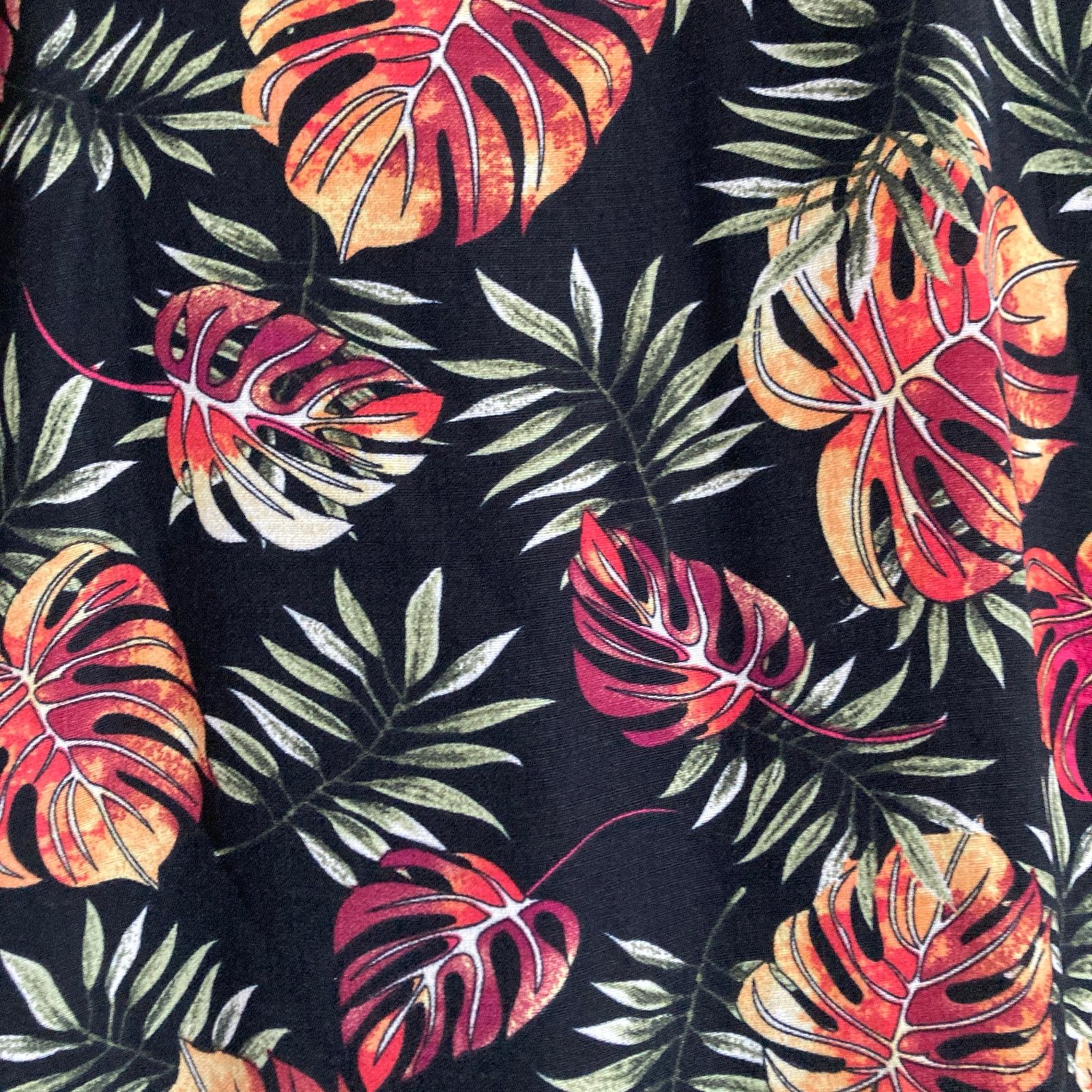 Other TY Mexican Tropical Leaf Summer Tank Spaghetti Strap Dress Size M / US 6-8 / IT 42-44 - 4 Thumbnail