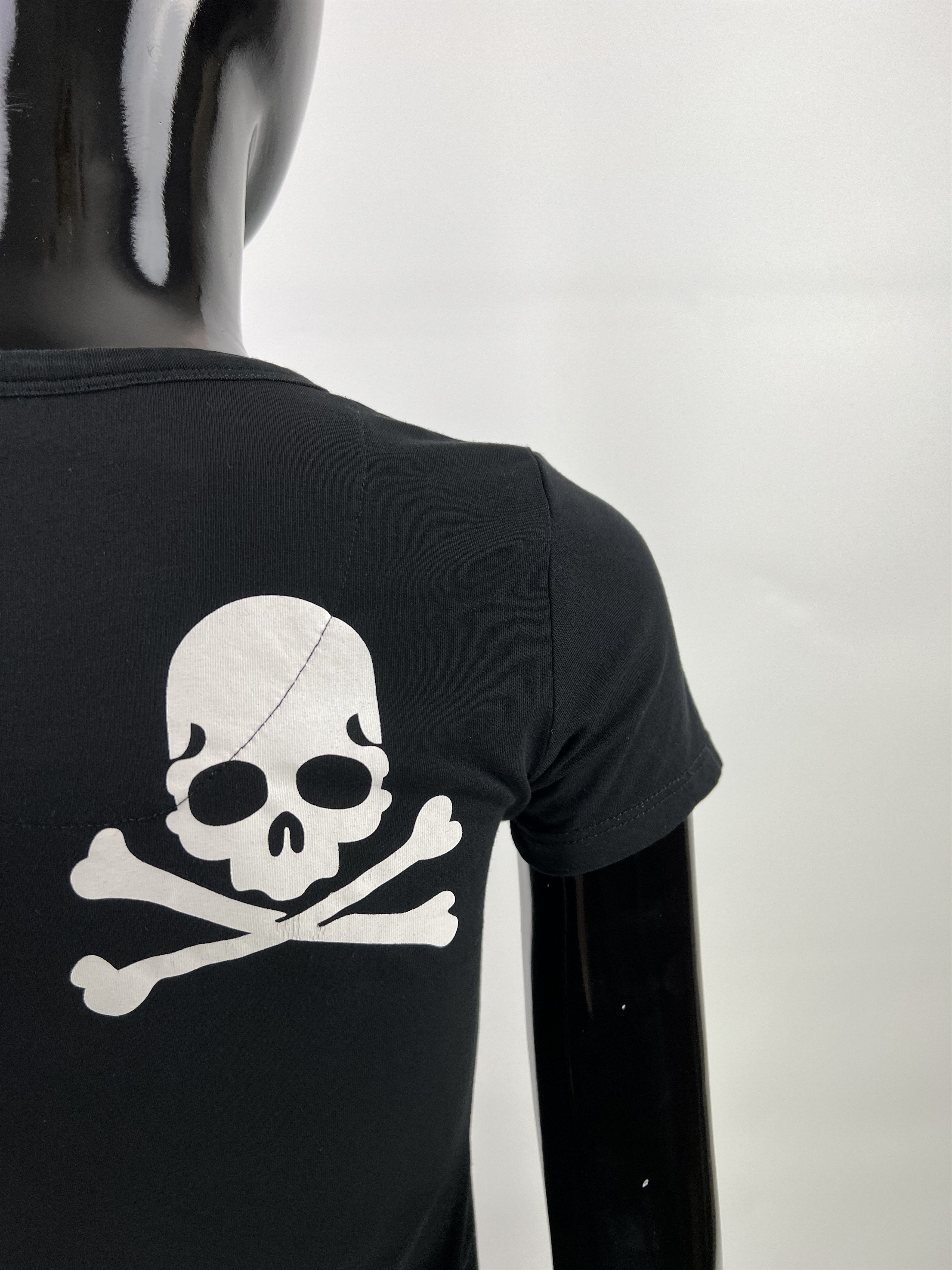 Philipp Plein Phillip Plein Vintage Women's Skull Print T Shirt Size XS Size XS / US 0-2 / IT 36-38 - 3 Thumbnail