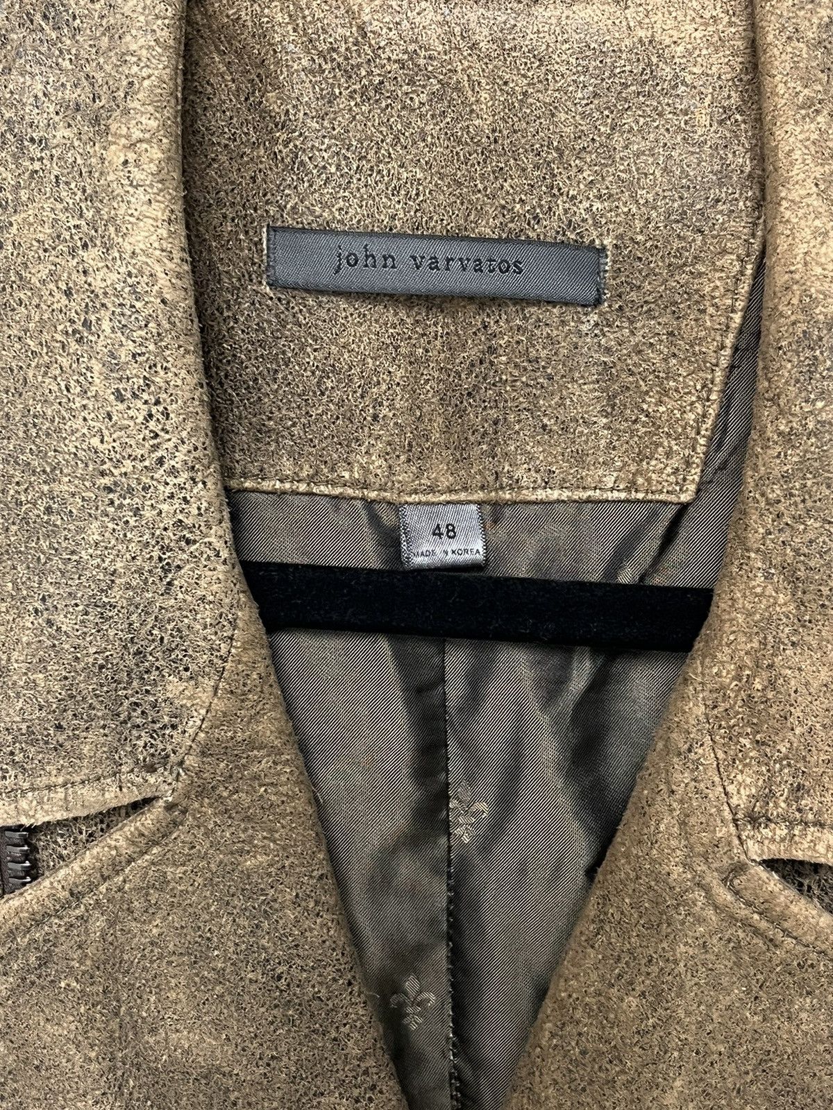 John Varvatos Belted biker jacket. 48 Size US M / EU 48-50 / 2 - 10 Thumbnail