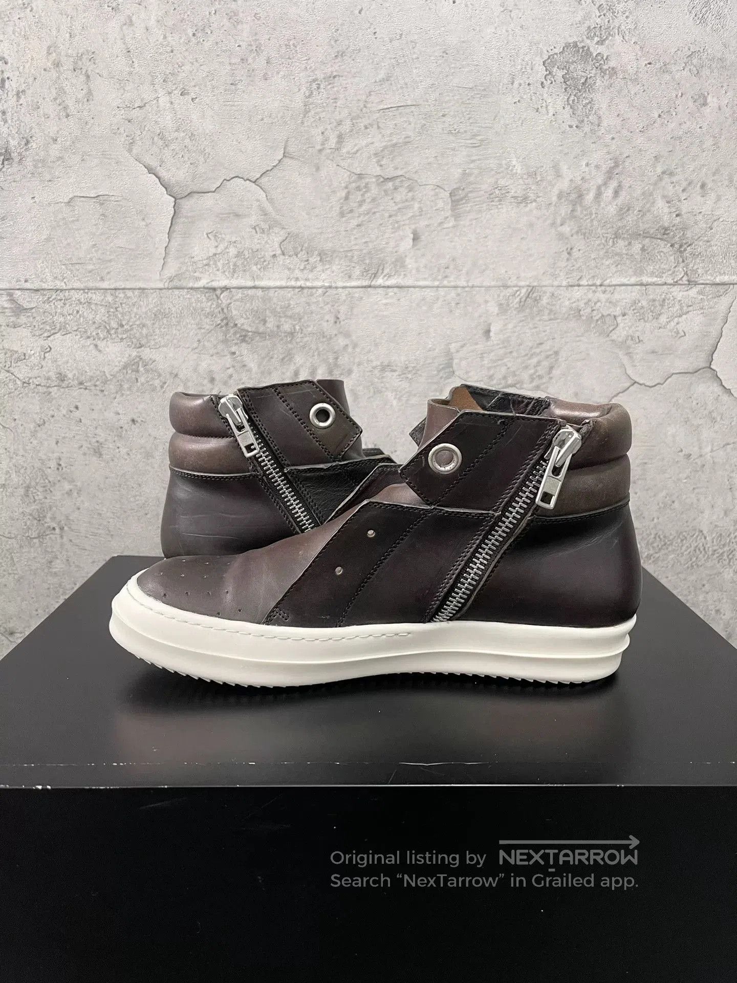 Rick Owens rick owens island dunk brown high. Size US 6 / EU 39 - 5 Thumbnail