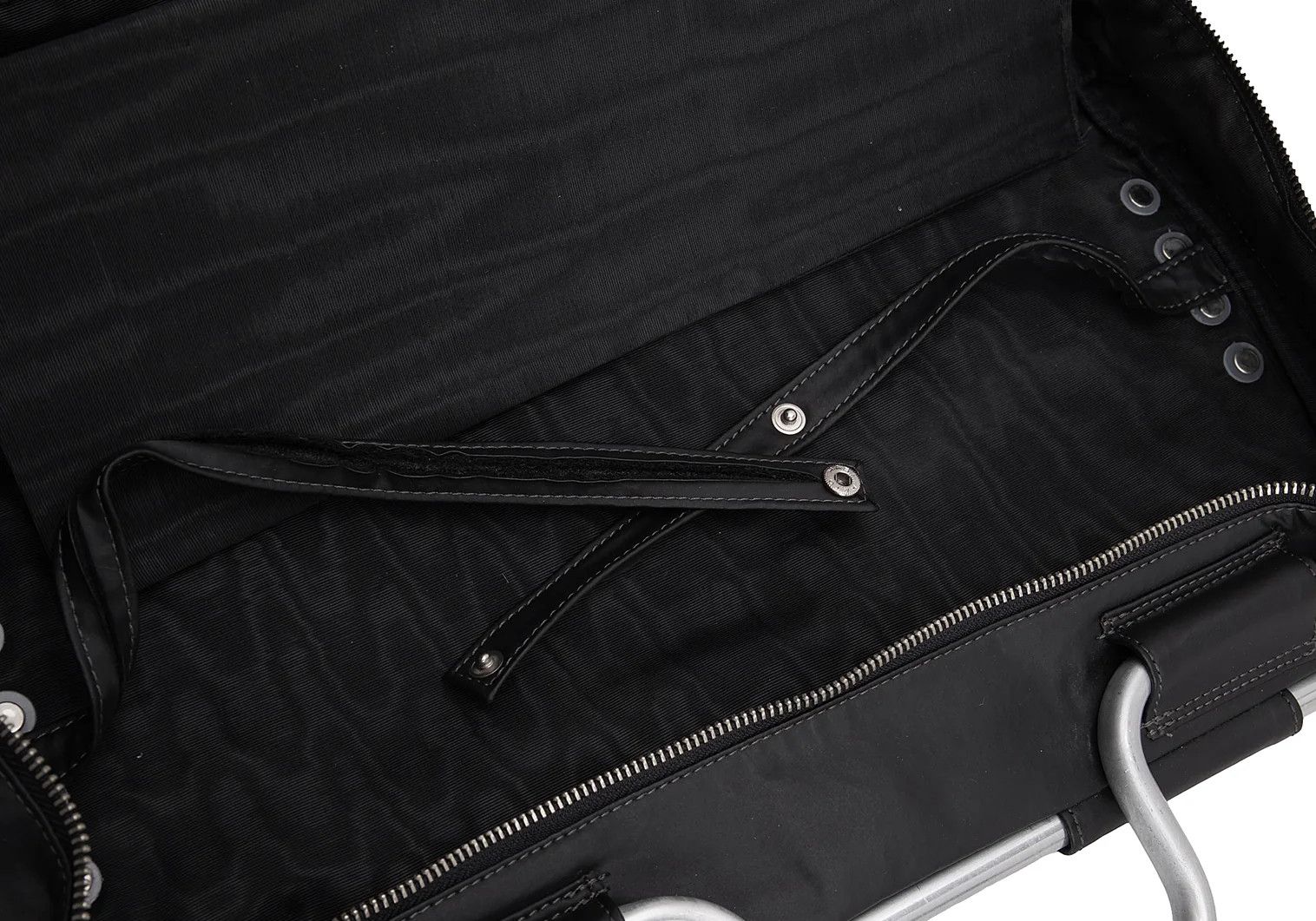 Jean Paul Gaultier Metal Frame Briefcase in Black Size ONE SIZE - 13 Thumbnail