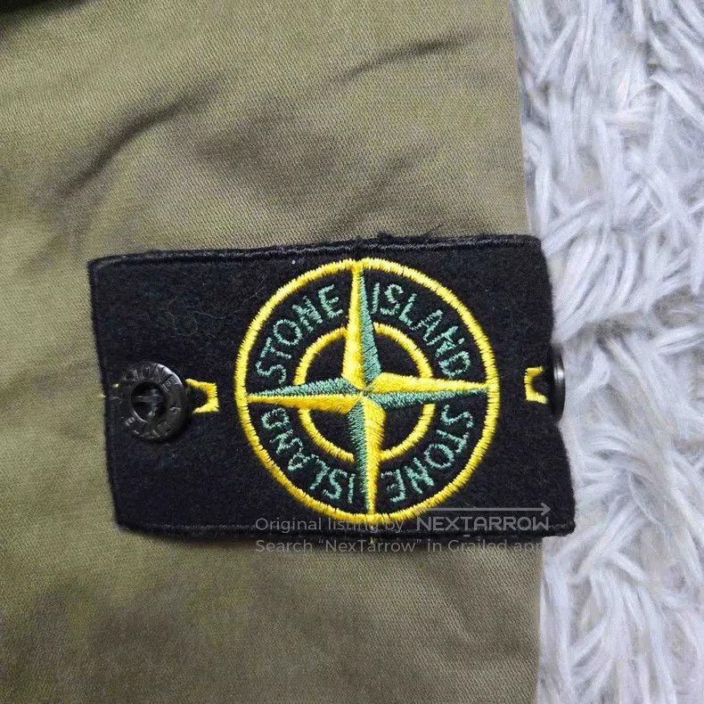 Stone Island Stone Island Washed Work Pants Trousers Military Green Size US 32 / EU 48 - 3 Thumbnail