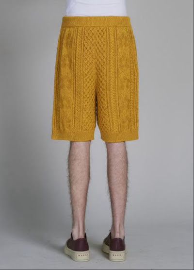 Marni o1w1db10125 Jogger Shorts in Yellow Size US 30 / EU 46 - 2 Thumbnail