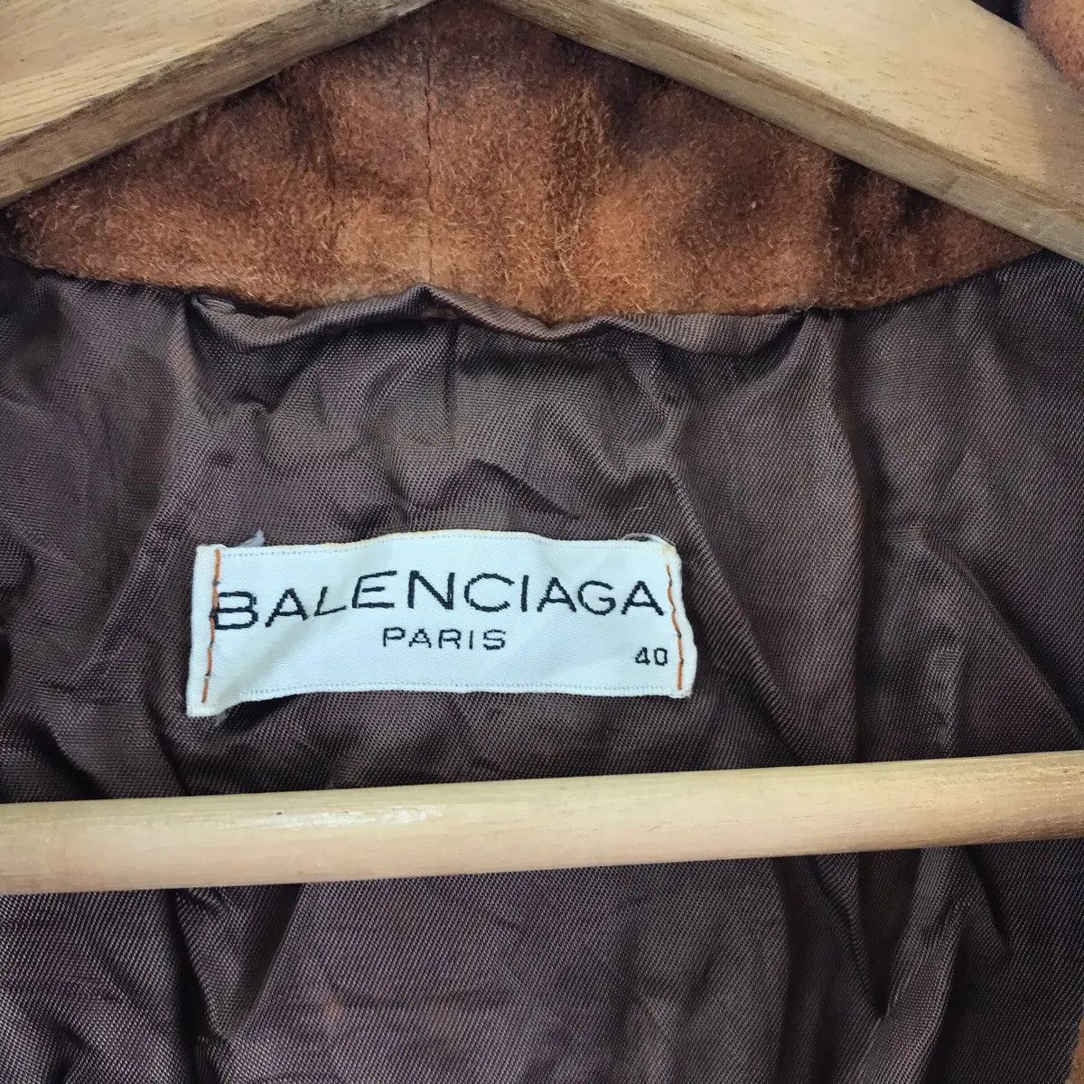 Balenciaga BALENCIAGA PARIS Long Sleeve Cropped Brown Suede Leather Size M / US 6-8 / IT 42-44 - 3 Thumbnail
