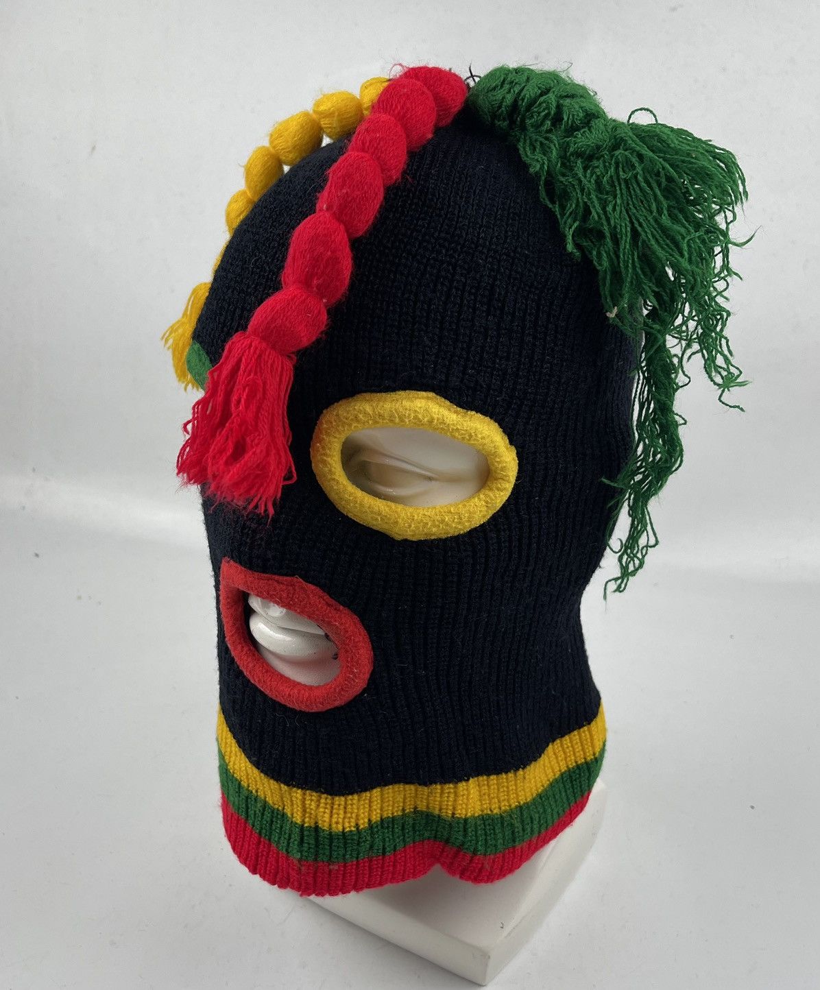 Japanese Brand × Seditionaries rare design distressed balaclava tc42 Size ONE SIZE - 2 Thumbnail