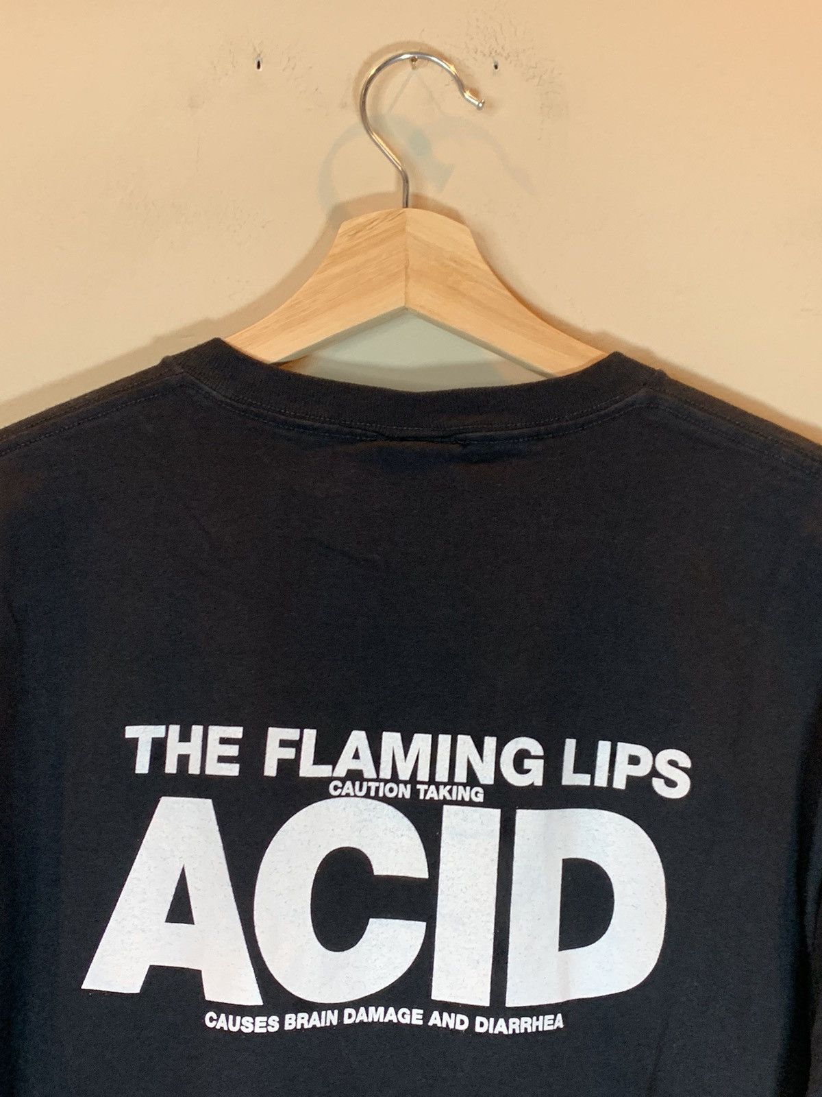 Band Tees *RARE* Vintage The Flaming Lips Acid / Fag Band Art T-Shirt Size US L / EU 52-54 / 3 - 4 Thumbnail