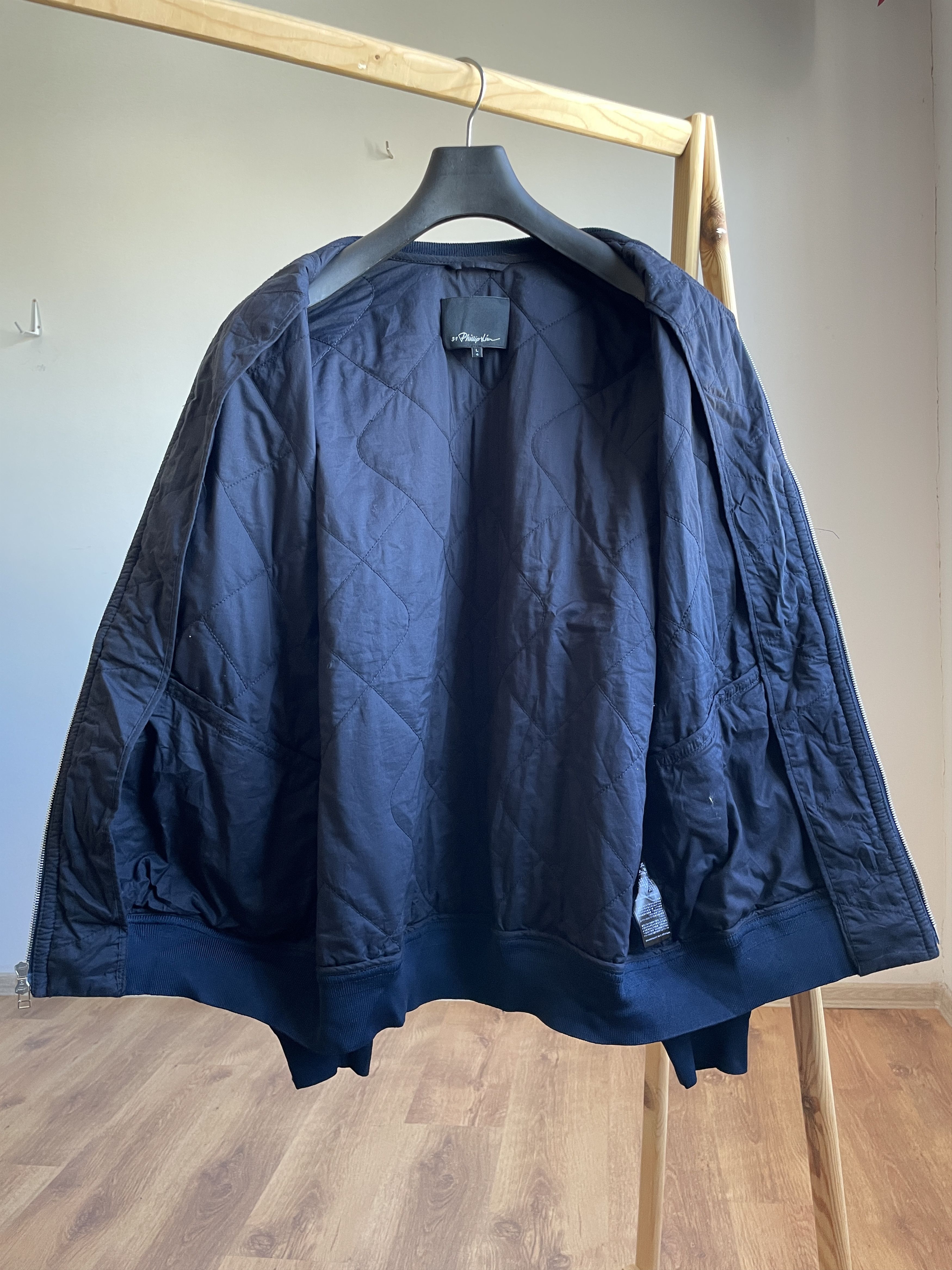 3.1 Phillip Lim 3.1 Phillip Lim Quilted Bomber Jacket Size L Size US L / EU 52-54 / 3 - 3 Thumbnail