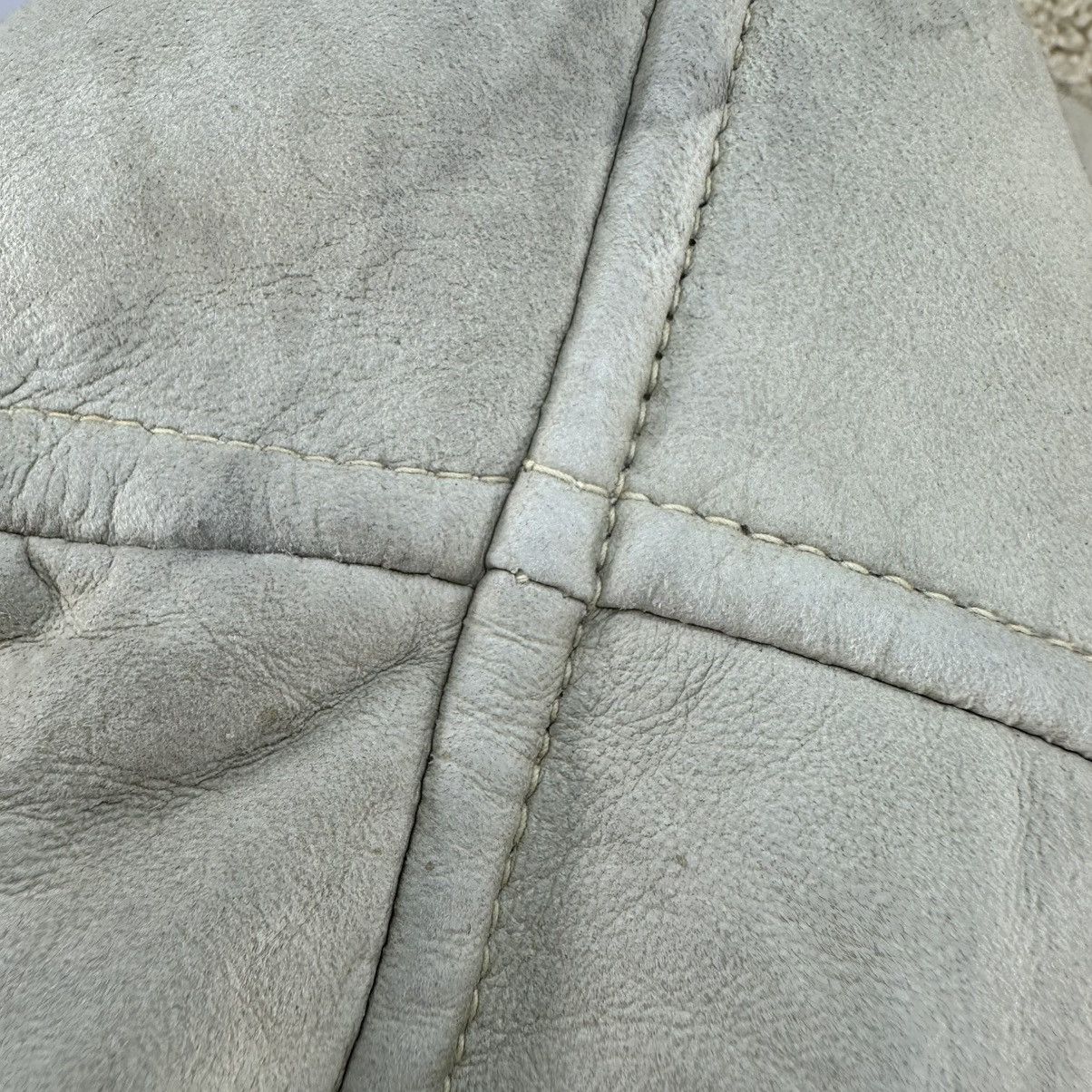 Italia Independent Vintage 80's Sheepskin Down Jacket Double Breasted Size M / US 6-8 / IT 42-44 - 11 Thumbnail
