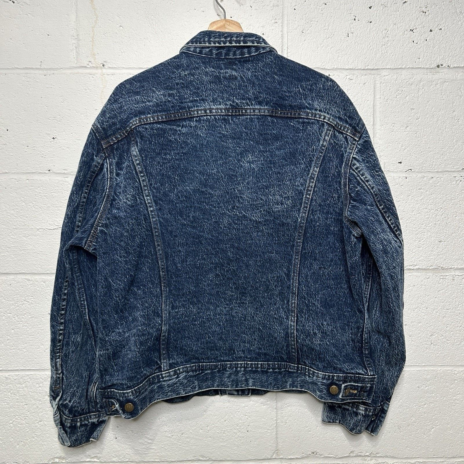 Lee Vintage Lee Riders Union Denim Trucker Jacket “Dark Wash” Size US L / EU 52-54 / 3 - 2 Thumbnail