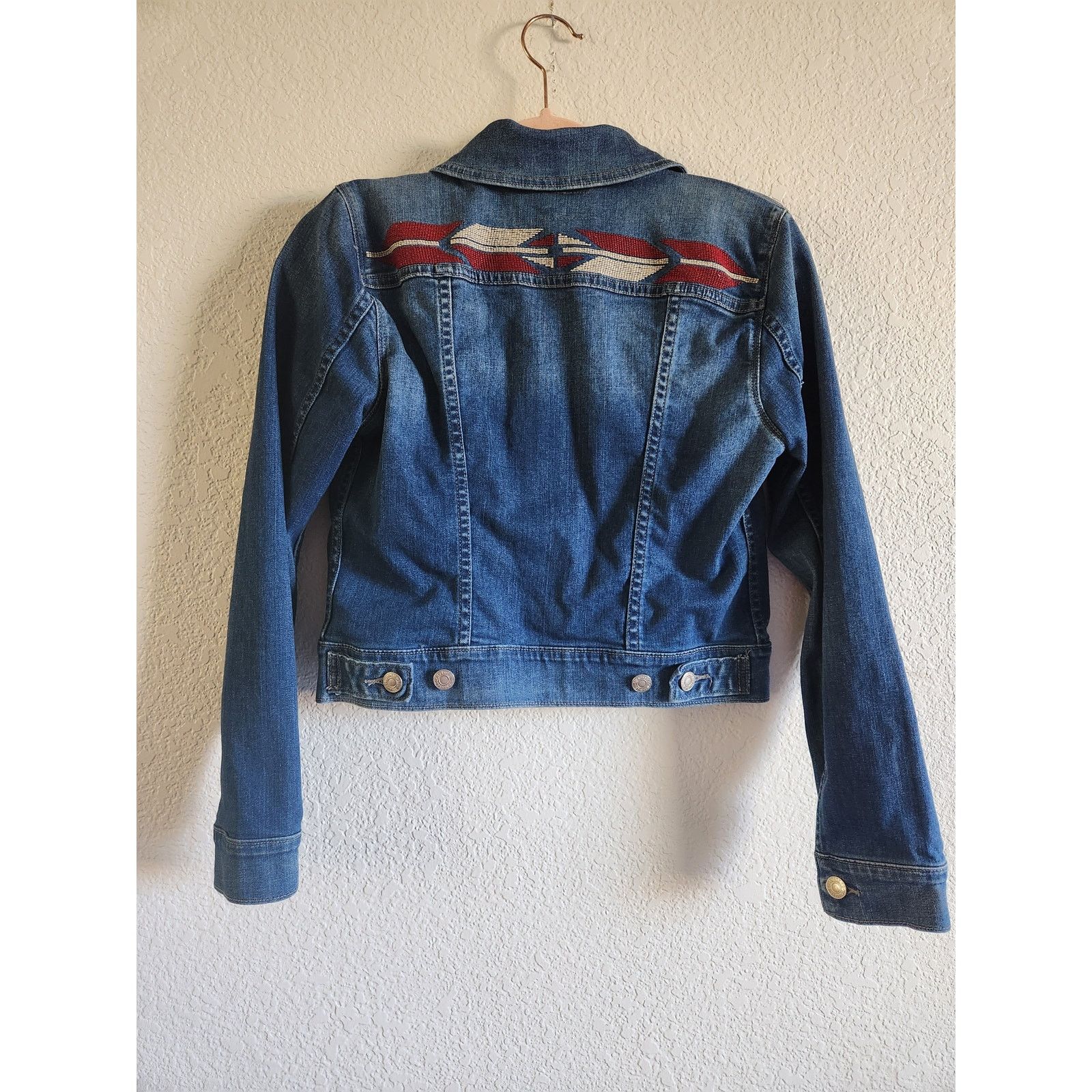 Levi's Levi's Women Embroidered Western Denim Jacket-Sm Size S / US 4 / IT 40 - 4 Thumbnail