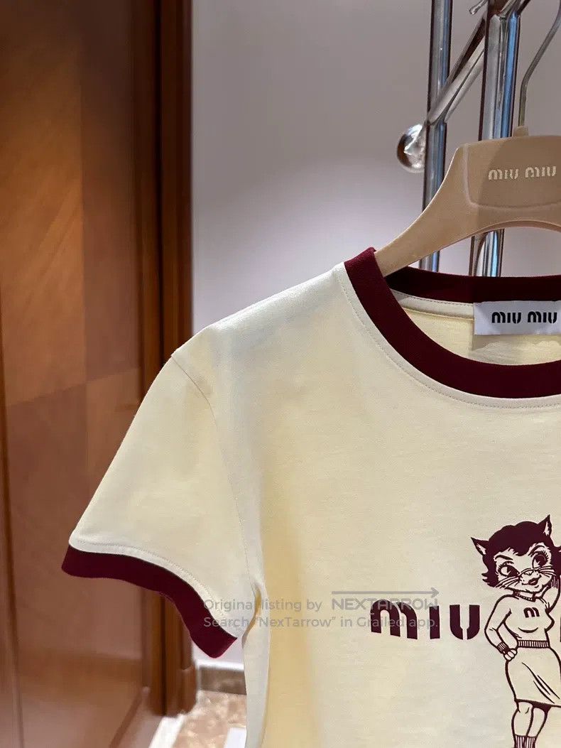 Miu Miu Miu Miu Size XS short sleeves Size XS / US 0-2 / IT 36-38 - 5 Thumbnail