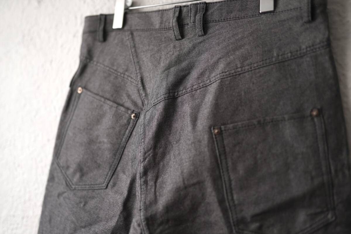 Taichi Murakami taichimurakami gray hemp cotton displacement jean sz7 $1500 Size US 32 / EU 48 - 4 Thumbnail