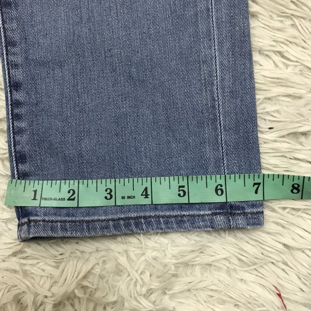 Japanese Brand Uniqlo Fabric by Kaihara Slim Fit Distressed Jeans Size 24" / US 00 / IT 34 - 17 Thumbnail