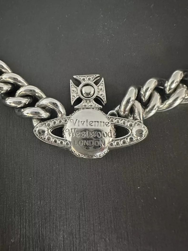 Vivienne Westwood Vivienne Westwood The Saturn necklace Size ONE SIZE - 3 Thumbnail