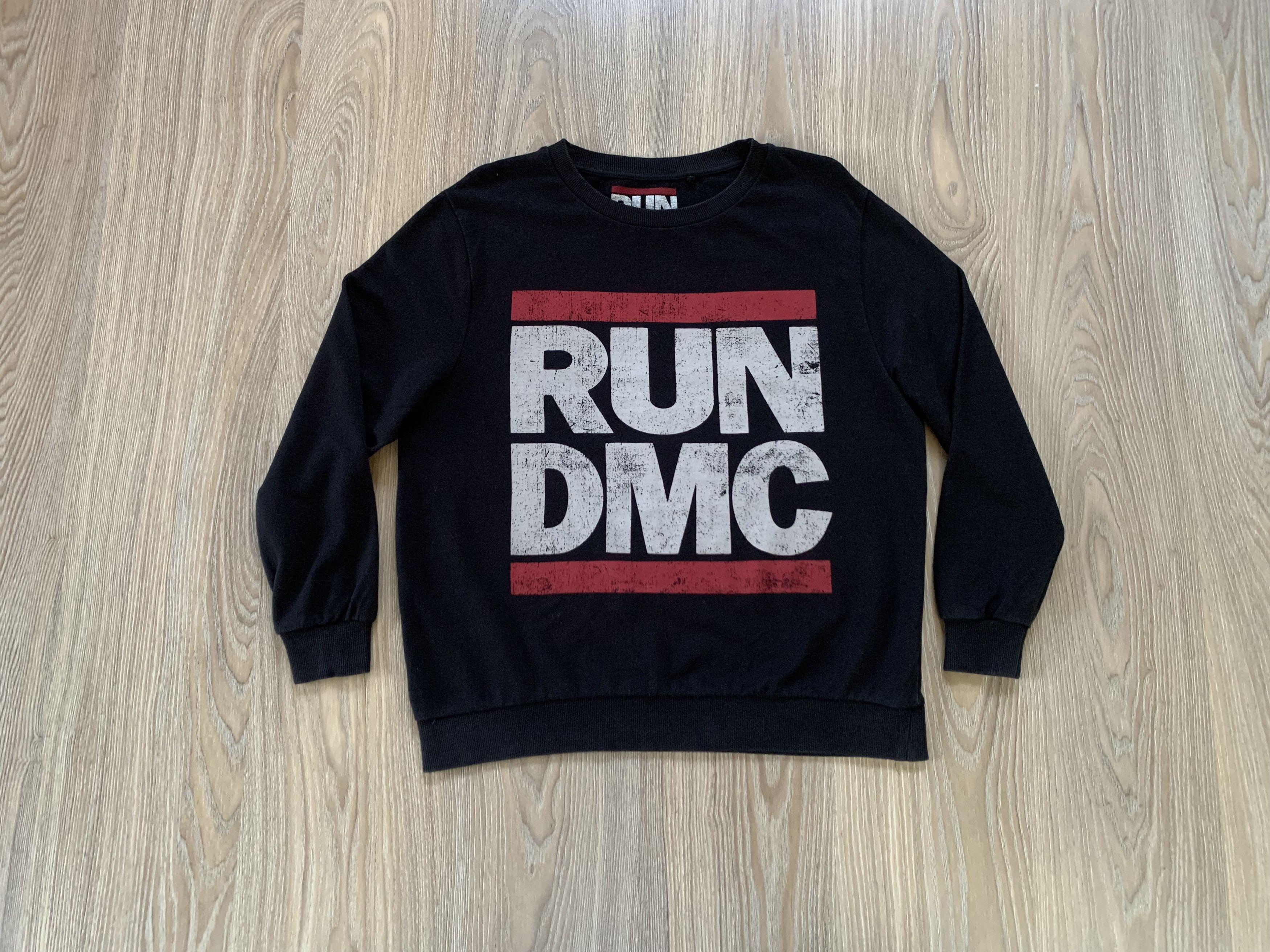 Primark Vintage Run DMC Womens Printed Sweatshirt Size M / US 6-8 / IT 42-44 - 1 Thumbnail