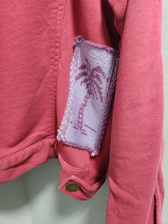 Laneus LANEUS Peacock Pink Oversized Trucker JACKET Size M / US 6-8 / IT 42-44 - 8 Thumbnail