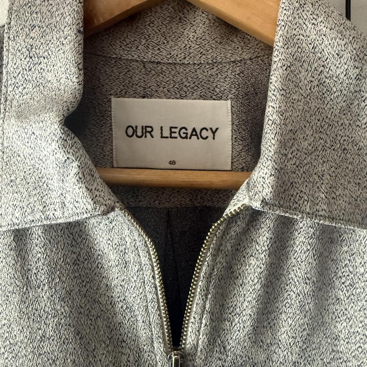 Our Legacy Our Legacy Overshirt Jacket Grey Zip Up Size US M / EU 48-50 / 2 - 7 Thumbnail