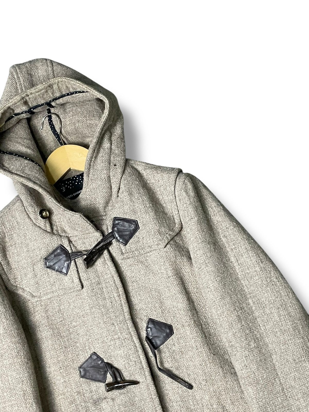 Japanese Brand × Tsumori Chisato × Vintage Tsumori Chisato Hooded Duffle Coat (77) Size US XXS / EU 40 - 2 Thumbnail