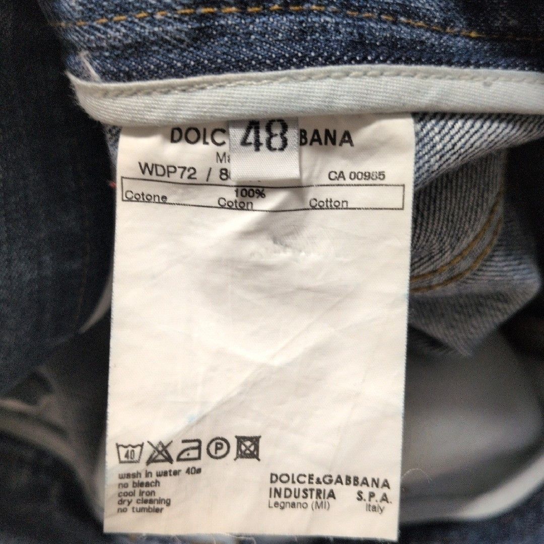 Chrome Hearts Chrome Hearts Dolce Gobbanna Patch Denim Jeans Size US 32 / EU 48 - 9 Thumbnail