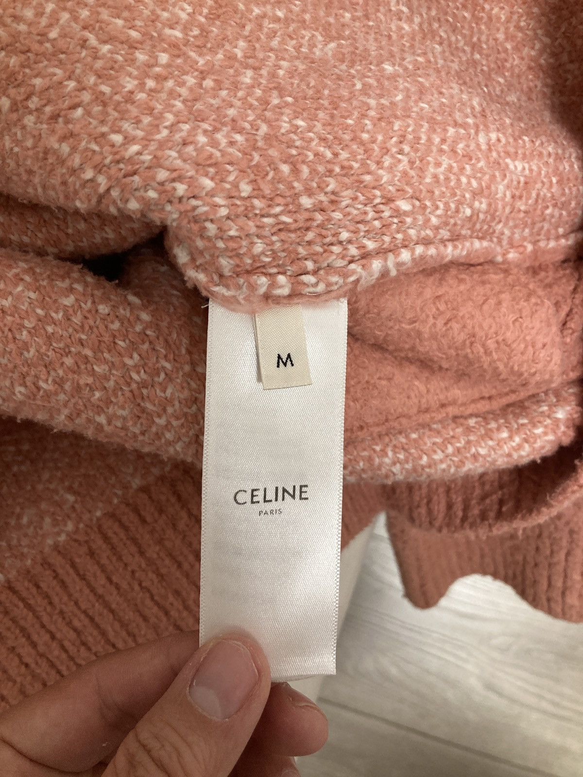 Celine CELINE BY HEDI SLIMANE 22SS RUNWAY PIECE ARTIST BAJA SWEATER Size US M / EU 48-50 / 2 - 8 Thumbnail