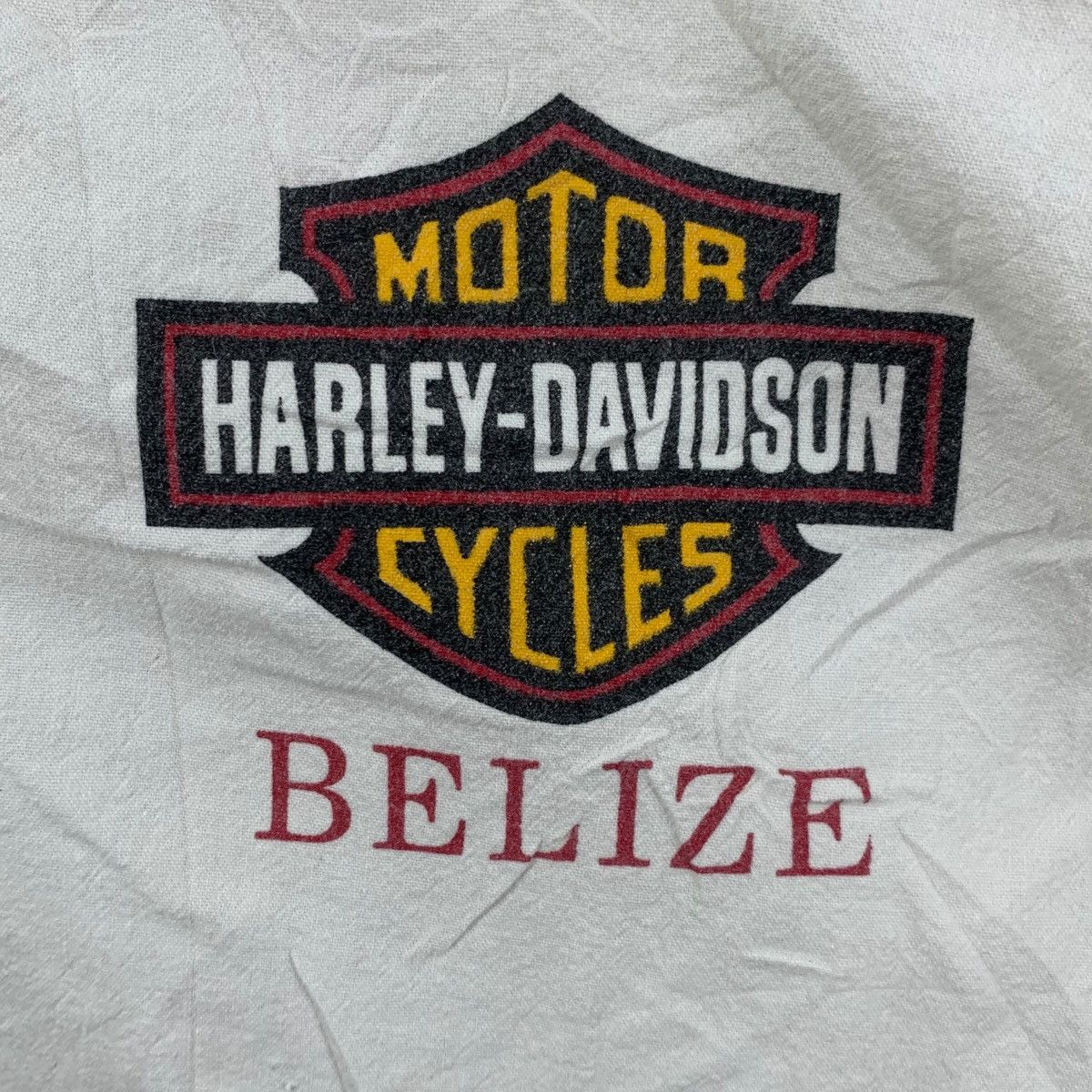 Harley Davidson Vintage HARLEY DAVIDSON MOTORCYCLE Belize Tiger Size US XL / EU 56 / 4 - 5 Thumbnail
