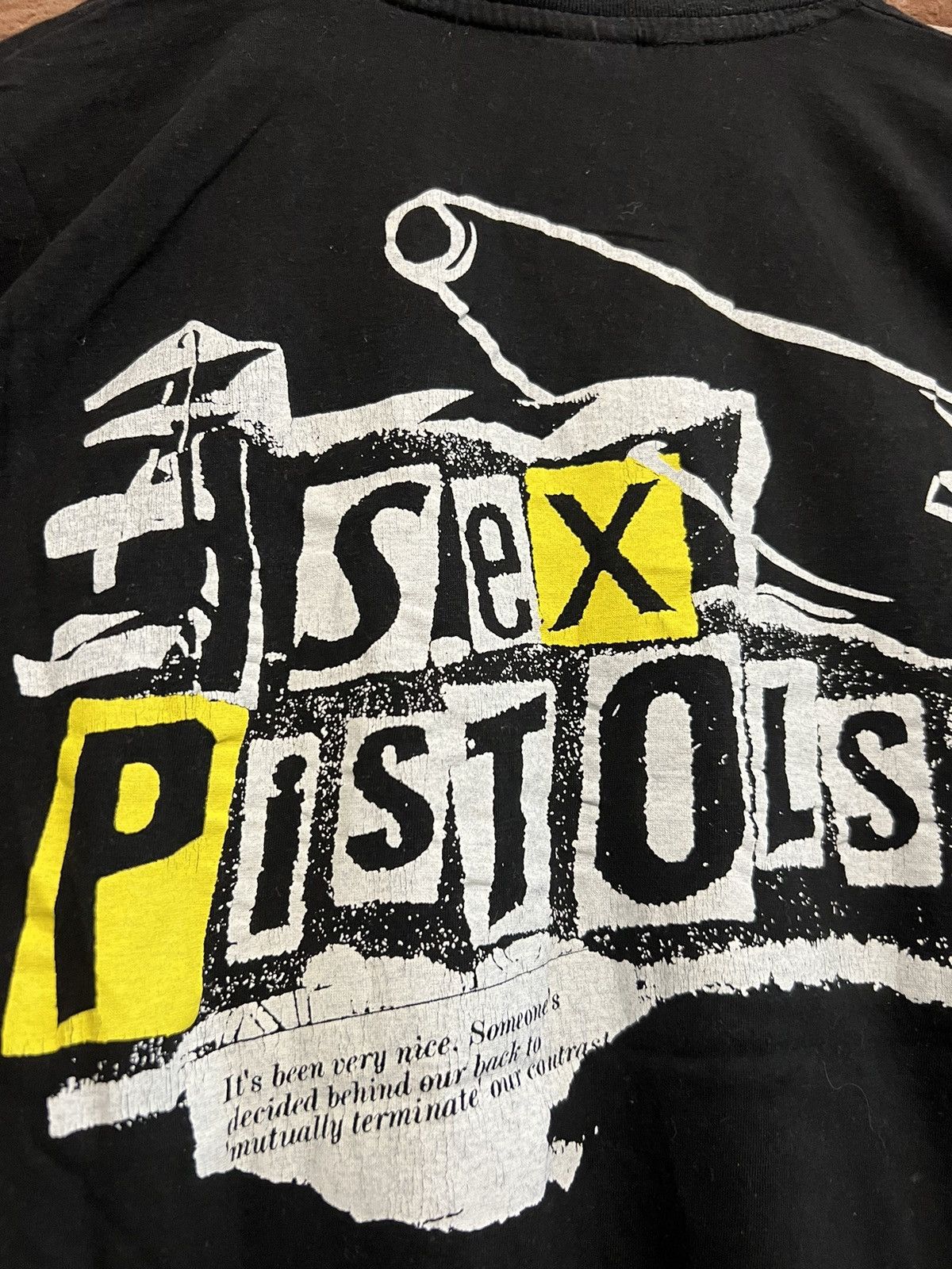 Band Tees 90s Sex Pistols Sid Vicious Vintage Punk Band Tshirt Grail Size US XL / EU 56 / 4 - 5 Thumbnail